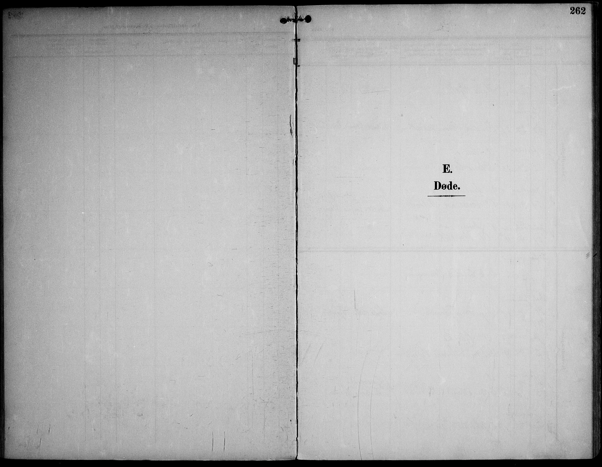 Strømsø kirkebøker, AV/SAKO-A-246/F/Fa/L0026: Ministerialbok nr. I 26, 1905-1914, s. 262