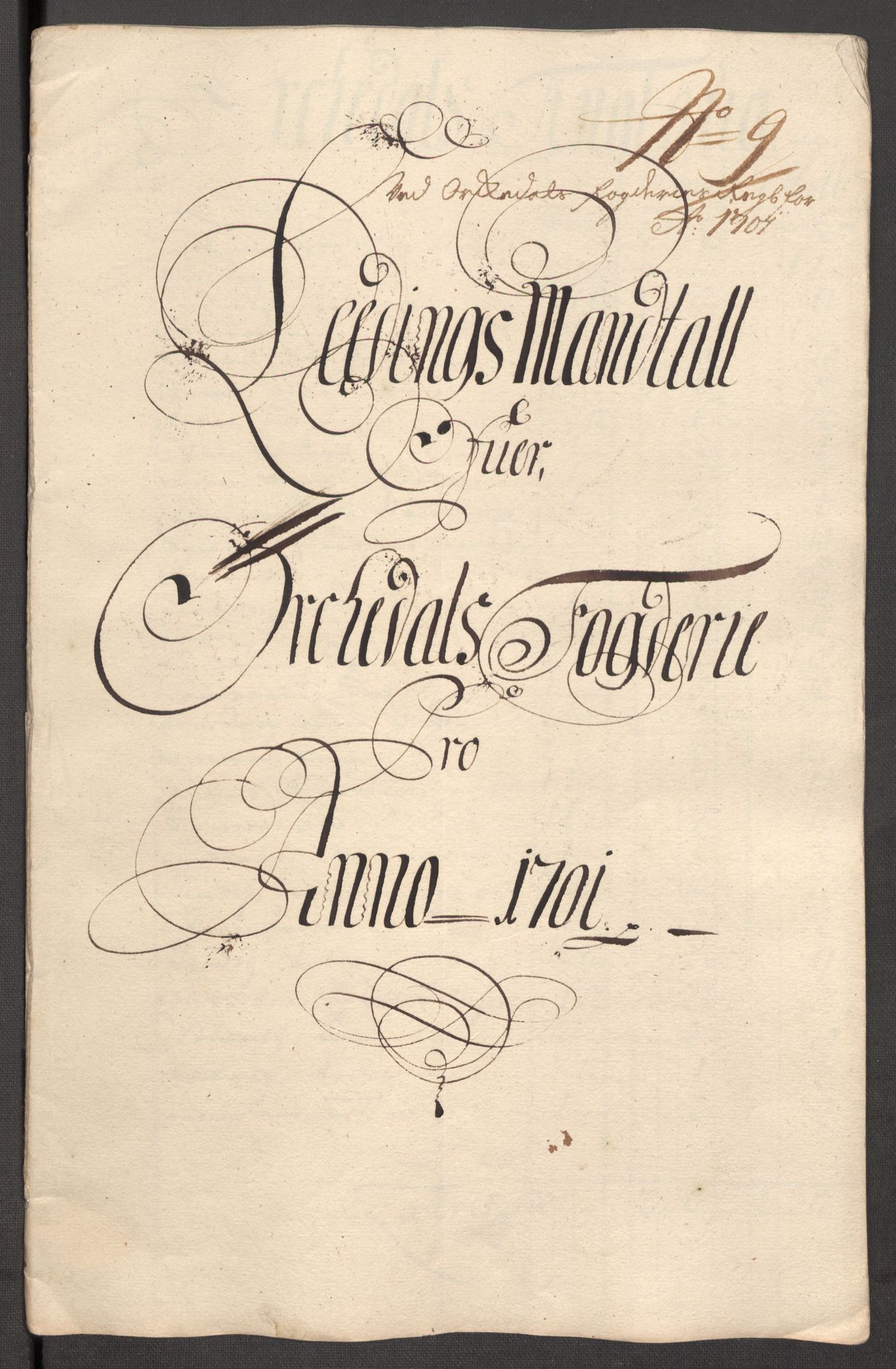 Rentekammeret inntil 1814, Reviderte regnskaper, Fogderegnskap, RA/EA-4092/R60/L3951: Fogderegnskap Orkdal og Gauldal, 1701, s. 128