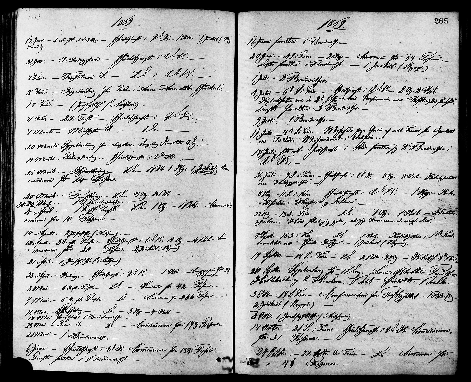 Ministerialprotokoller, klokkerbøker og fødselsregistre - Møre og Romsdal, AV/SAT-A-1454/501/L0007: Ministerialbok nr. 501A07, 1868-1884, s. 265