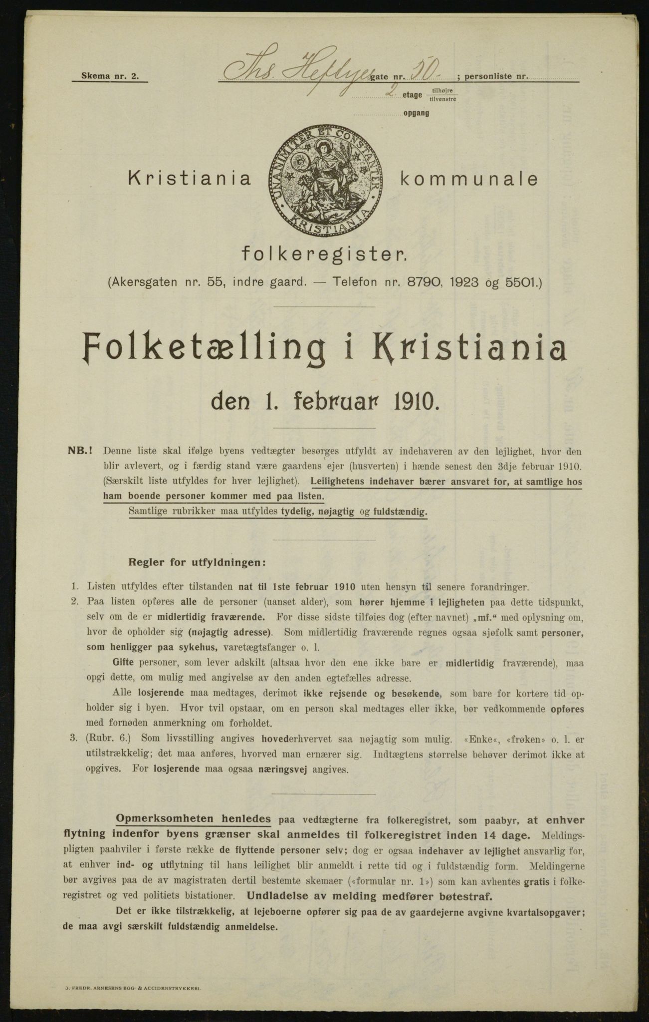 OBA, Kommunal folketelling 1.2.1910 for Kristiania, 1910, s. 103649