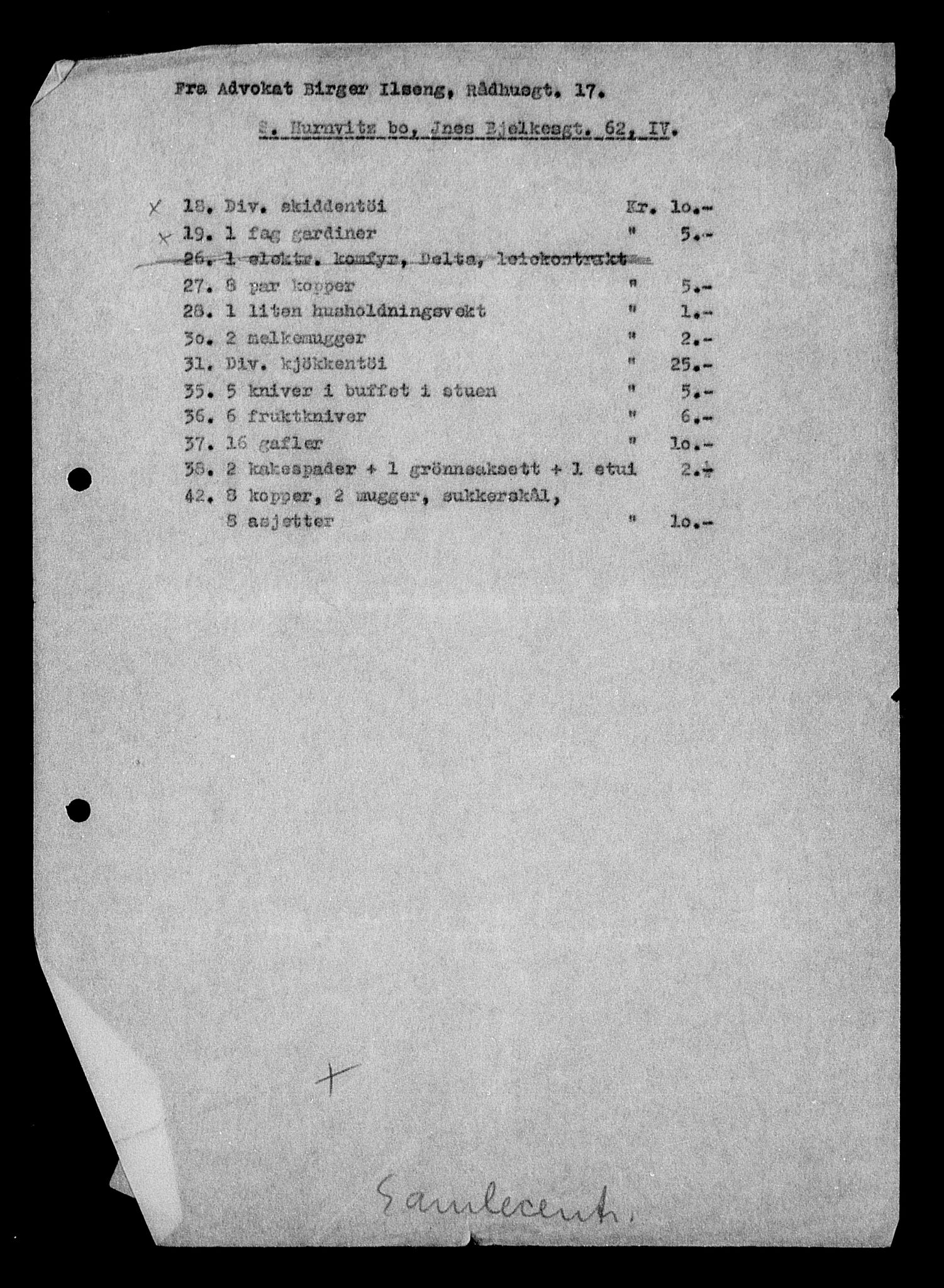 Justisdepartementet, Tilbakeføringskontoret for inndratte formuer, AV/RA-S-1564/H/Hc/Hcc/L0945: --, 1945-1947, s. 36