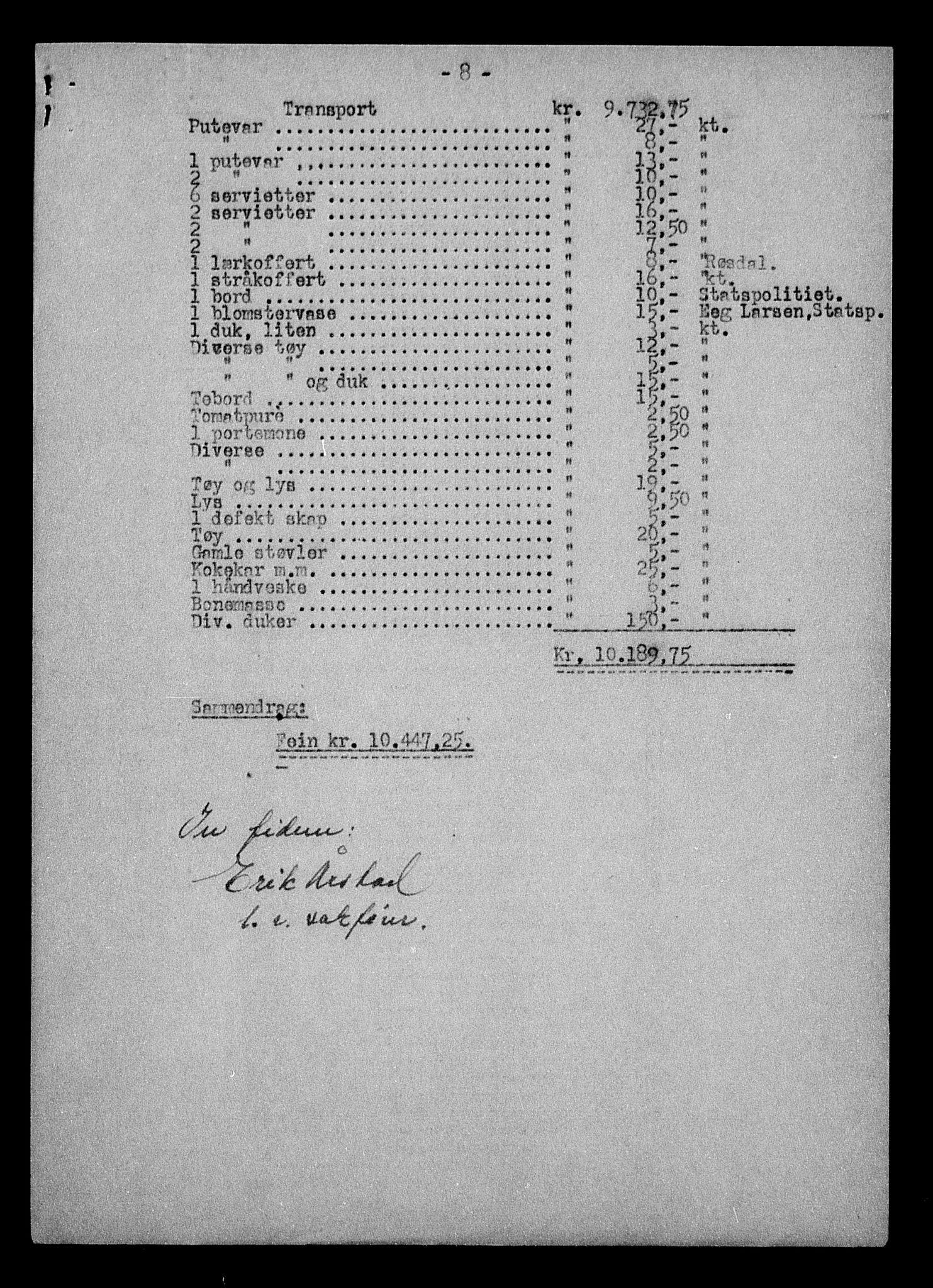 Justisdepartementet, Tilbakeføringskontoret for inndratte formuer, AV/RA-S-1564/H/Hc/Hcd/L0995: --, 1945-1947, s. 231