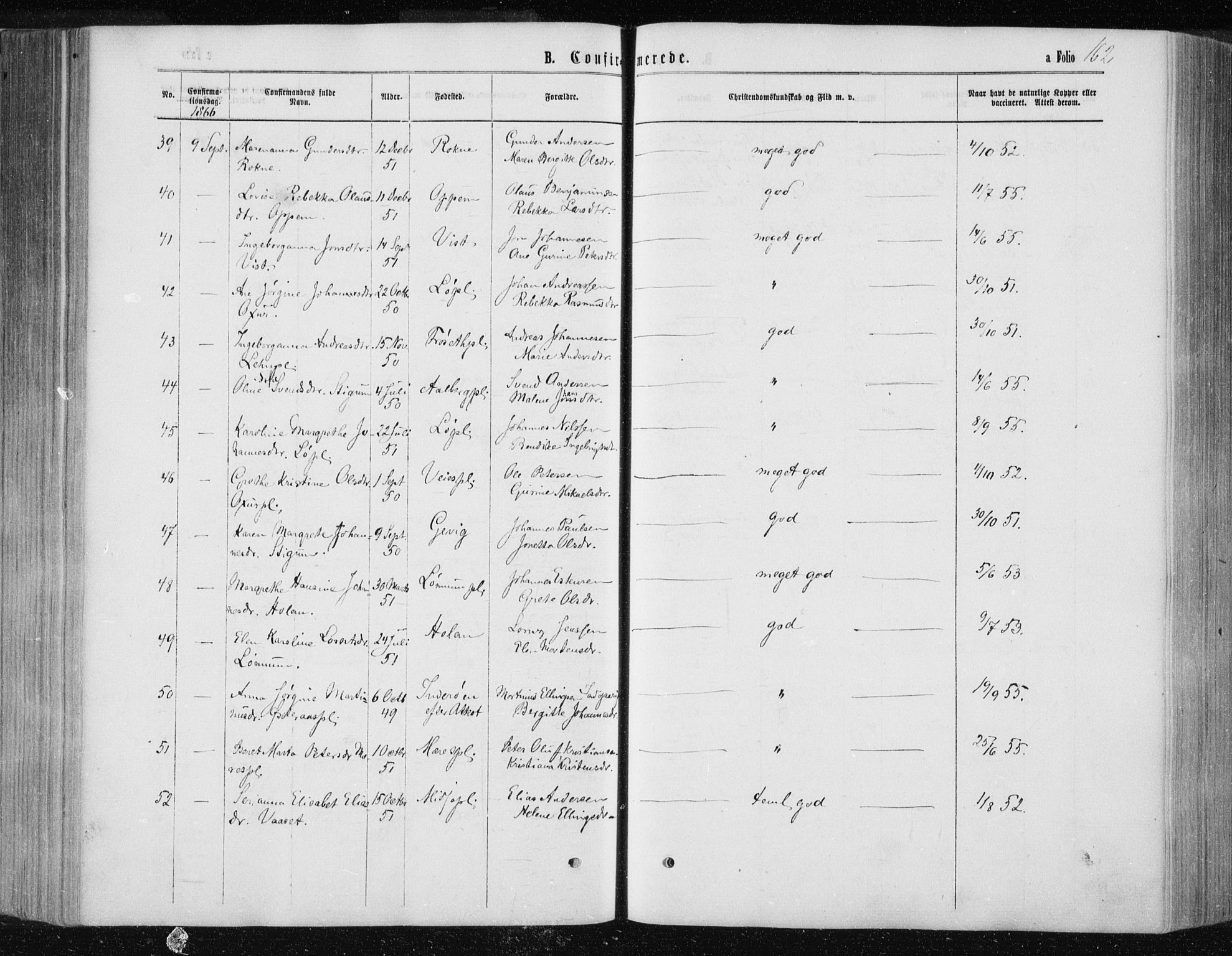 Ministerialprotokoller, klokkerbøker og fødselsregistre - Nord-Trøndelag, AV/SAT-A-1458/735/L0345: Ministerialbok nr. 735A08 /1, 1863-1872, s. 162