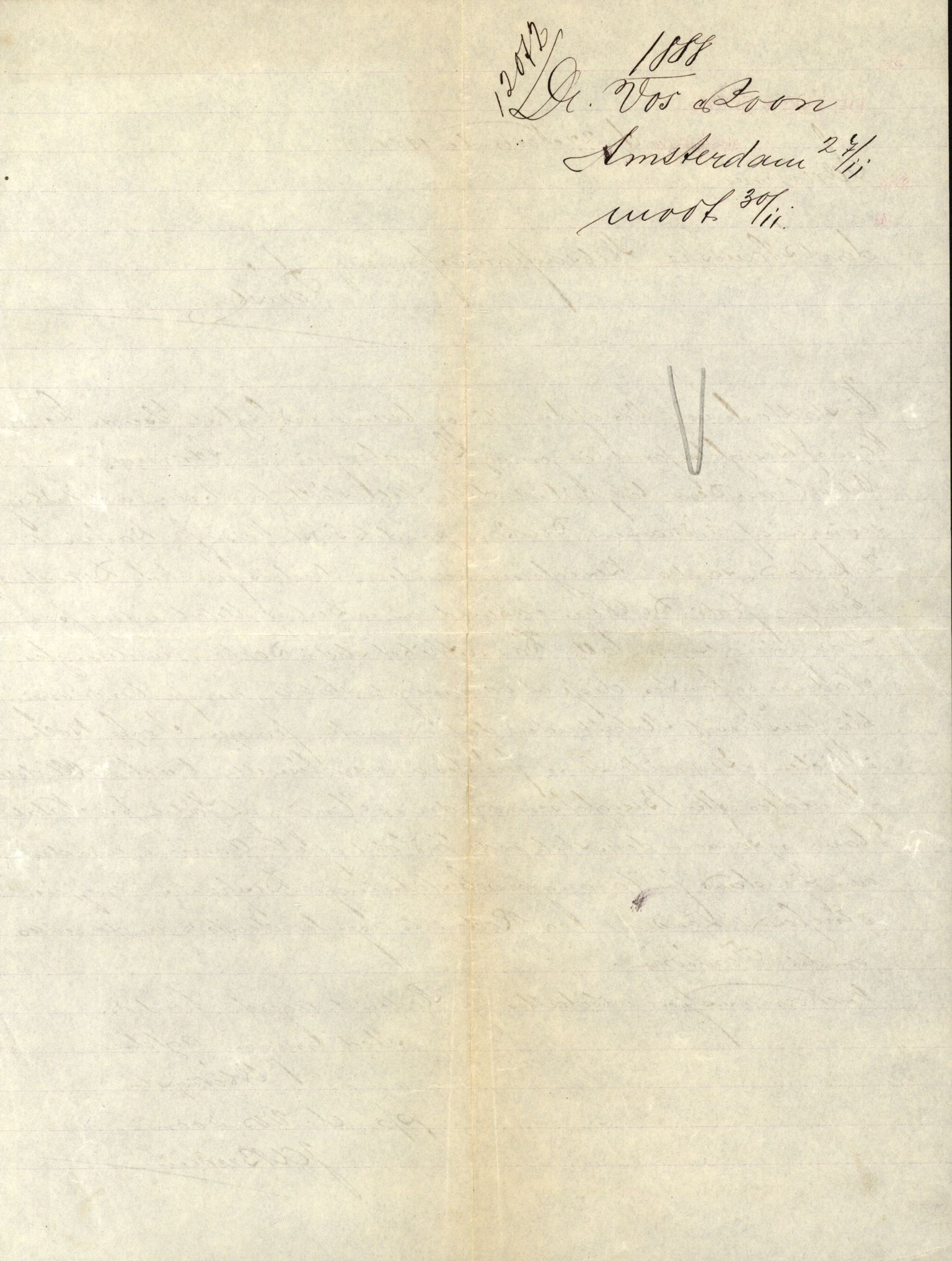 Pa 63 - Østlandske skibsassuranceforening, VEMU/A-1079/G/Ga/L0022/0009: Havaridokumenter / Svend Føyn, Sylvia, Særimner, Magna av Fredrikstad, 1888, s. 34