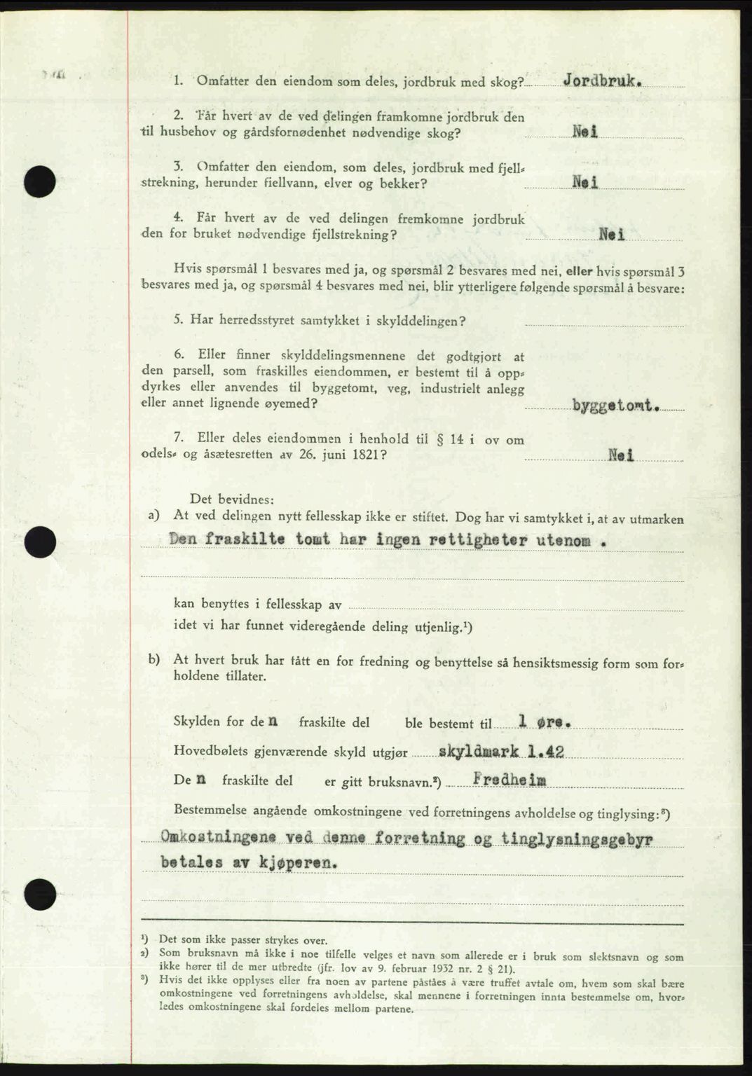 Romsdal sorenskriveri, AV/SAT-A-4149/1/2/2C: Pantebok nr. A23, 1947-1947, Dagboknr: 1458/1947