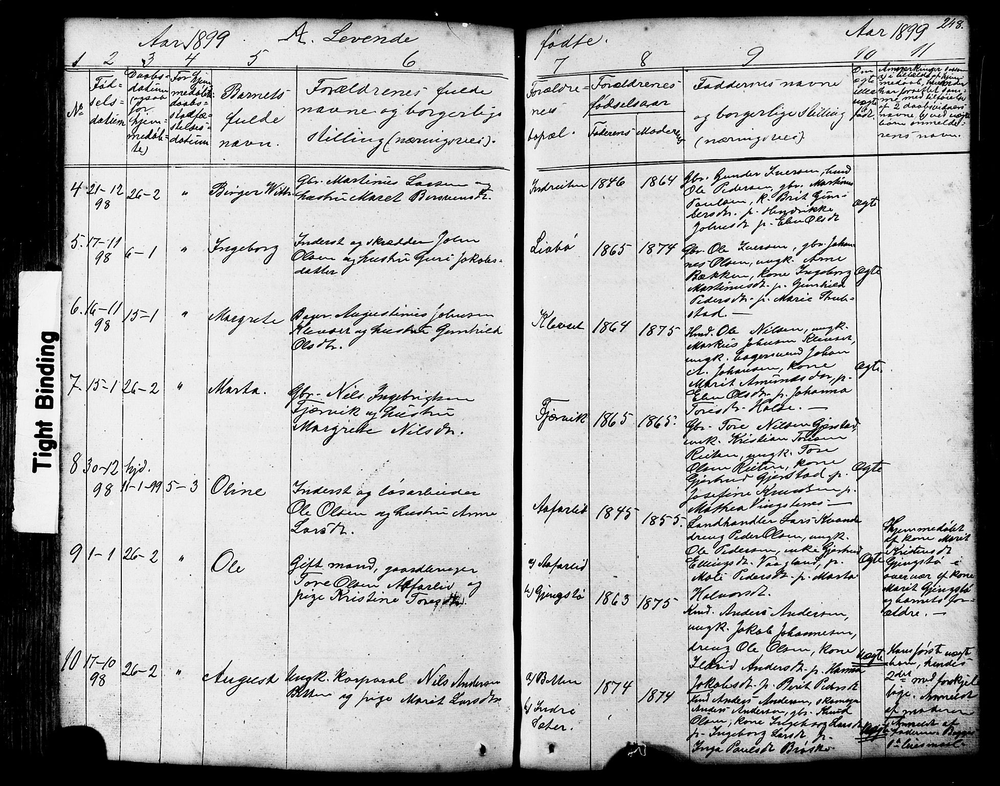 Ministerialprotokoller, klokkerbøker og fødselsregistre - Møre og Romsdal, SAT/A-1454/576/L0890: Klokkerbok nr. 576C01, 1837-1908, s. 248