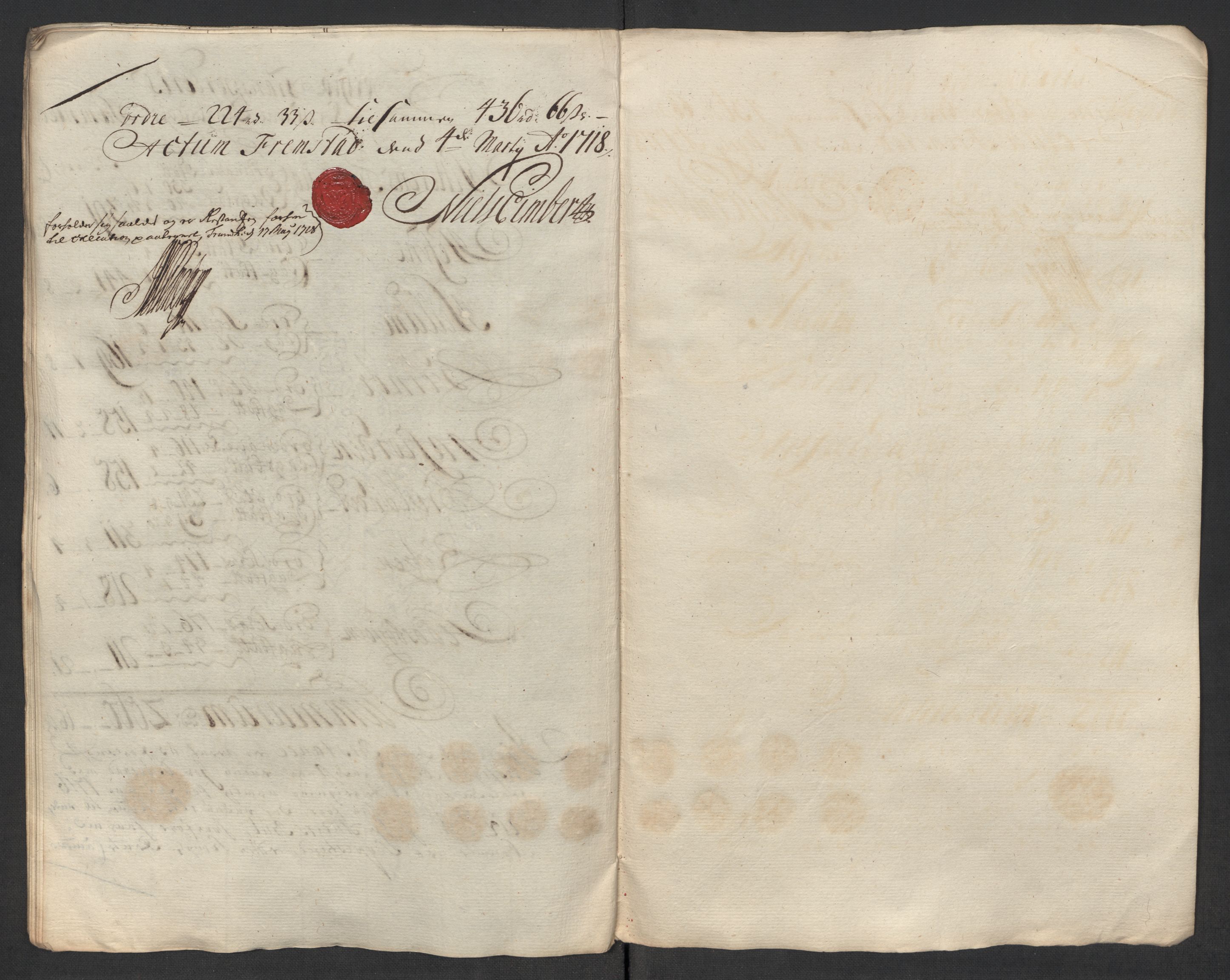 Rentekammeret inntil 1814, Reviderte regnskaper, Fogderegnskap, RA/EA-4092/R57/L3865: Fogderegnskap Fosen, 1717, s. 243