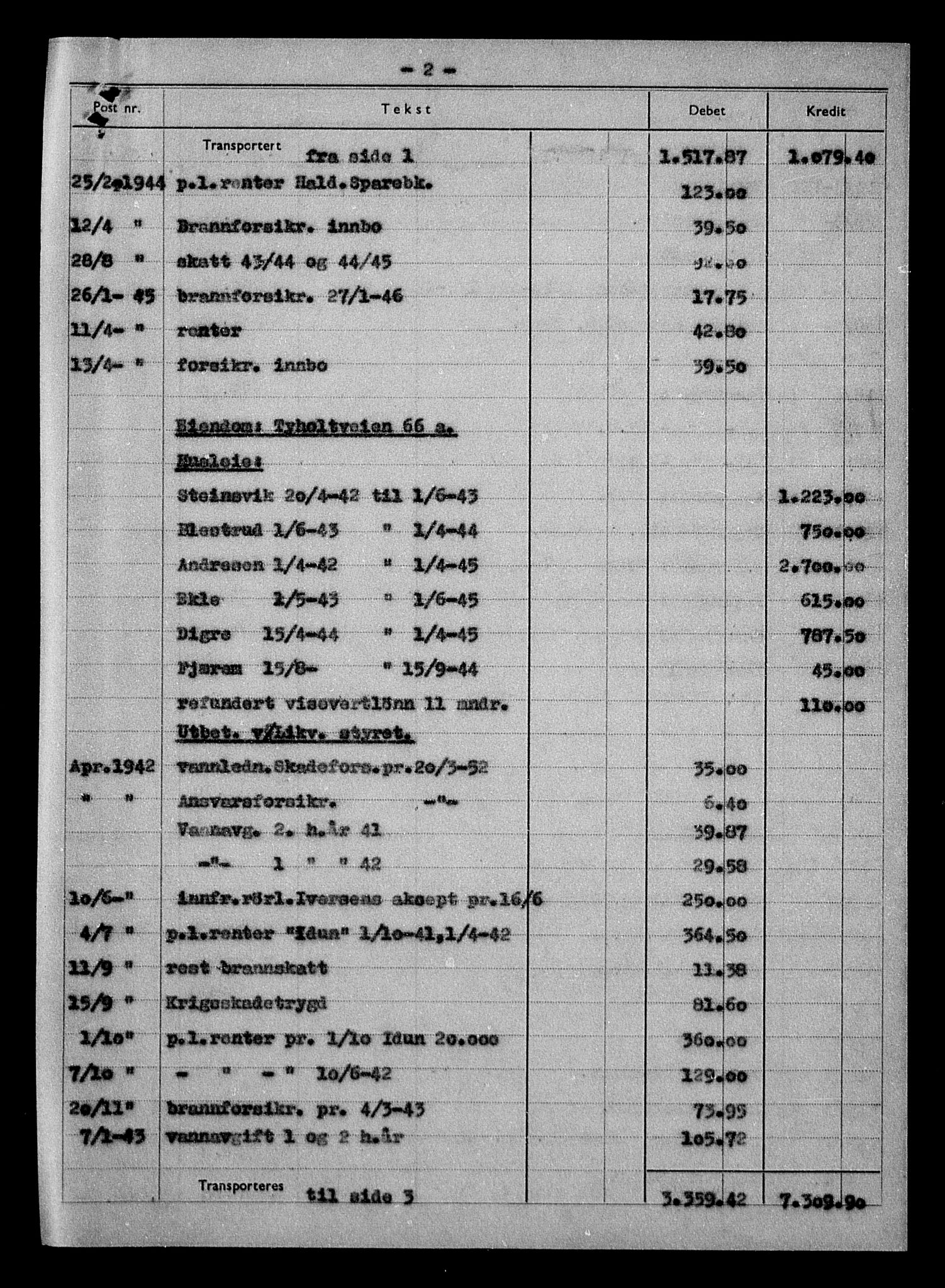 Justisdepartementet, Tilbakeføringskontoret for inndratte formuer, AV/RA-S-1564/H/Hc/Hca/L0900: --, 1945-1947, s. 6