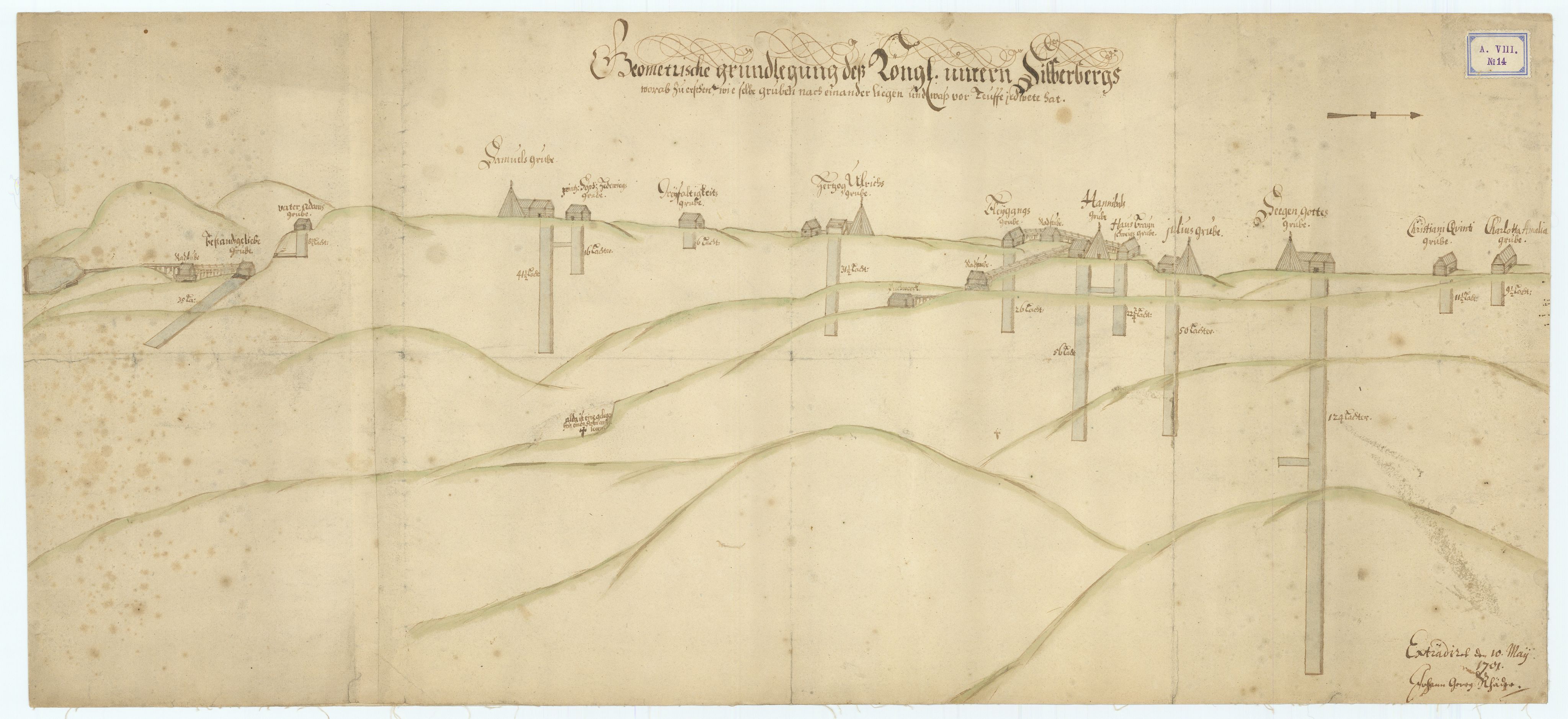 Riksarkivets kart- og tegningssamling, RA/EA-5930/T/T047/T047b/T047b08, 1680-1813, s. 1