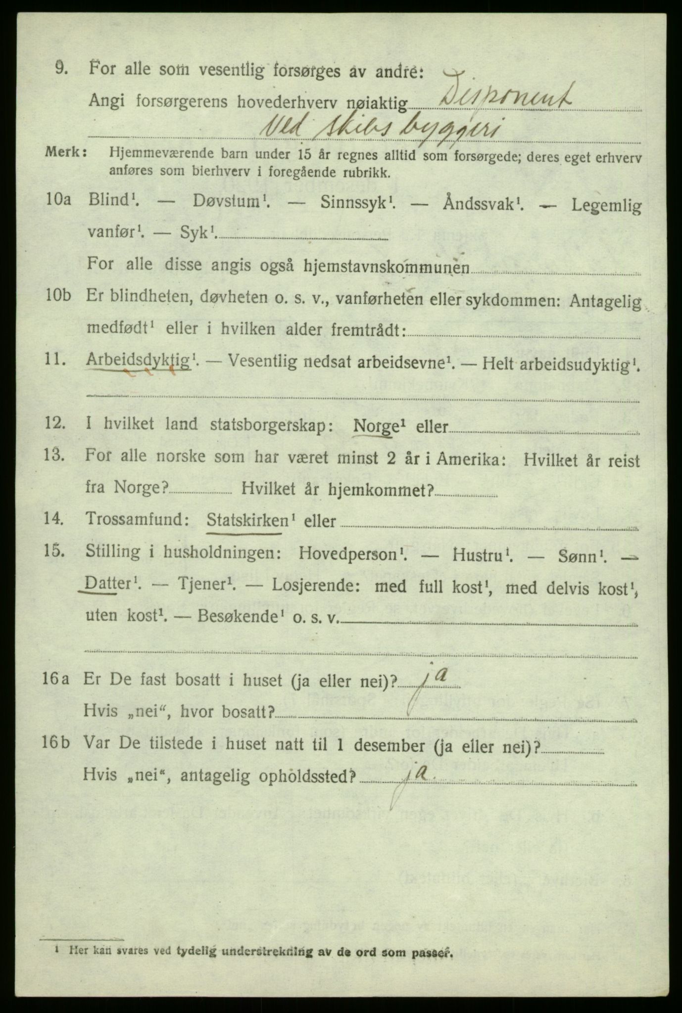 SAB, Folketelling 1920 for 1419 Leikanger herred, 1920, s. 2249