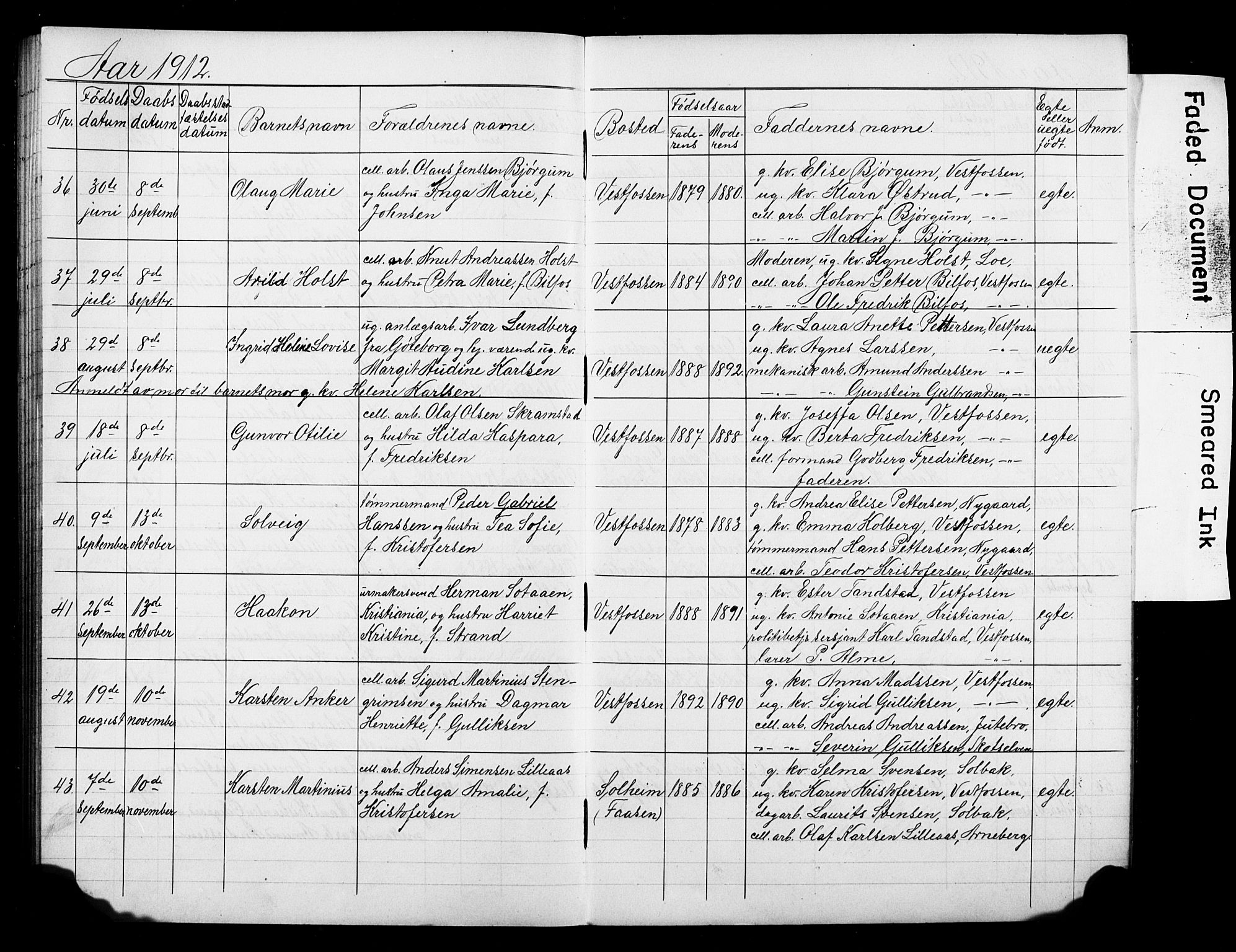Eiker kirkebøker, AV/SAKO-A-4/F/Fb/L0008: Ministerialbok nr. II 8, 1902-1913