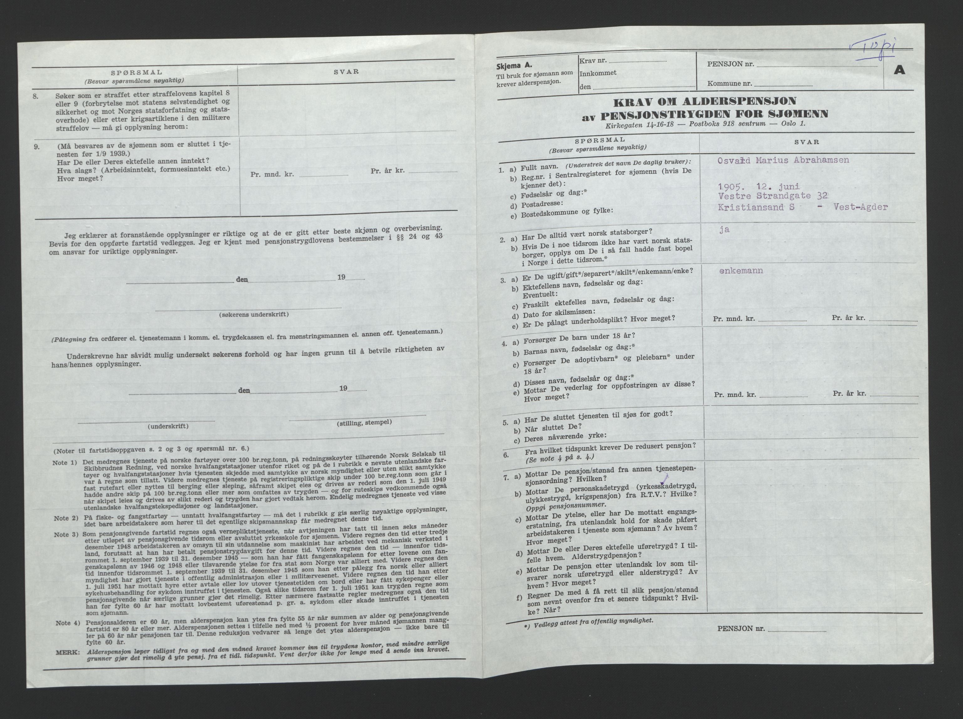 Arendal mønstringskrets, AV/SAK-2031-0012/F/Fb/L0003: Hovedrulle A nr 1-2495, E-4, 1899-1949, s. 419