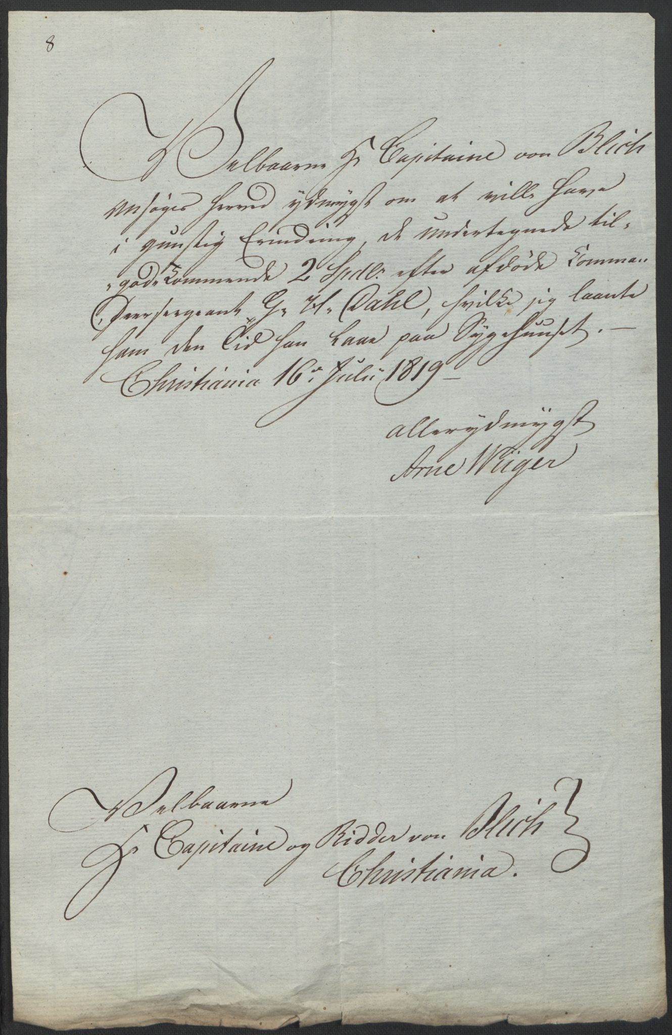 Forsvaret, Generalauditøren, AV/RA-RAFA-1772/F/Fj/Fjb/L0005: Skifter 1818 - 1823, 1818-1823, s. 102