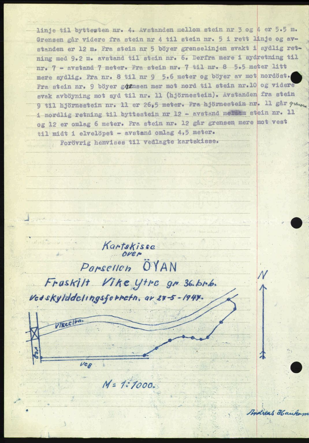 Romsdal sorenskriveri, AV/SAT-A-4149/1/2/2C: Pantebok nr. A23, 1947-1947, Dagboknr: 1691/1947