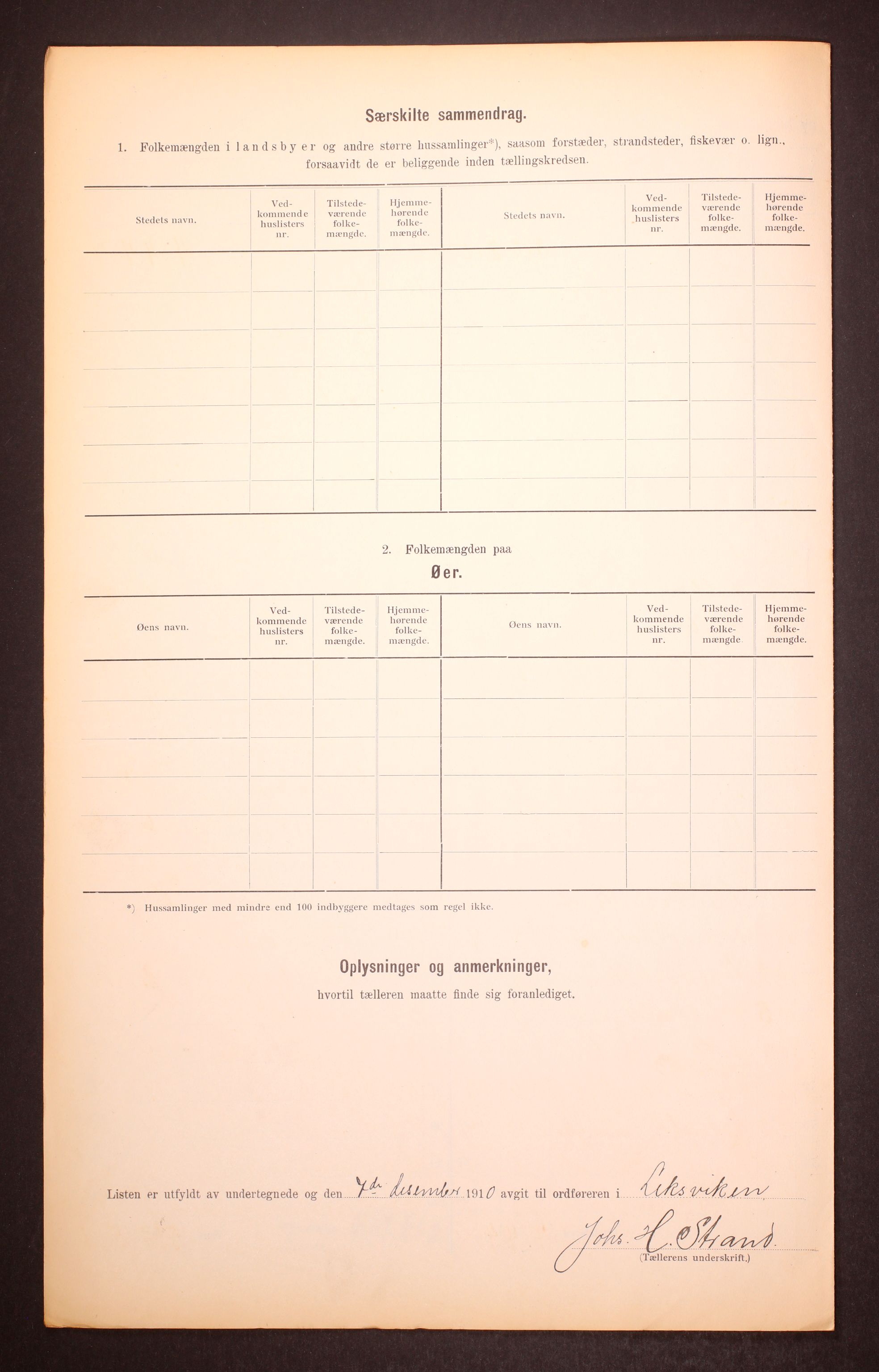 RA, Folketelling 1910 for 1718 Leksvik herred, 1910, s. 14
