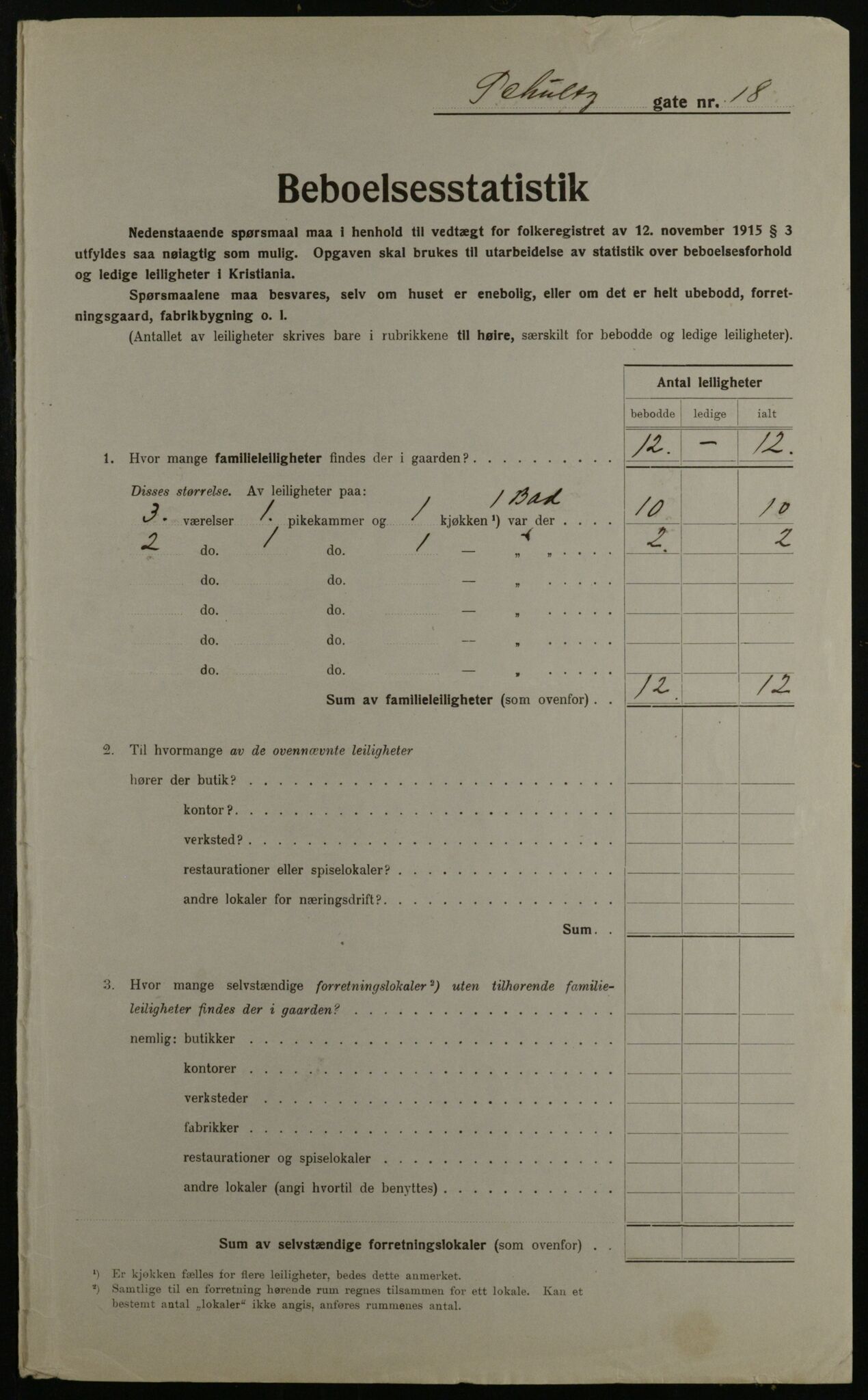 OBA, Kommunal folketelling 1.12.1923 for Kristiania, 1923, s. 100676