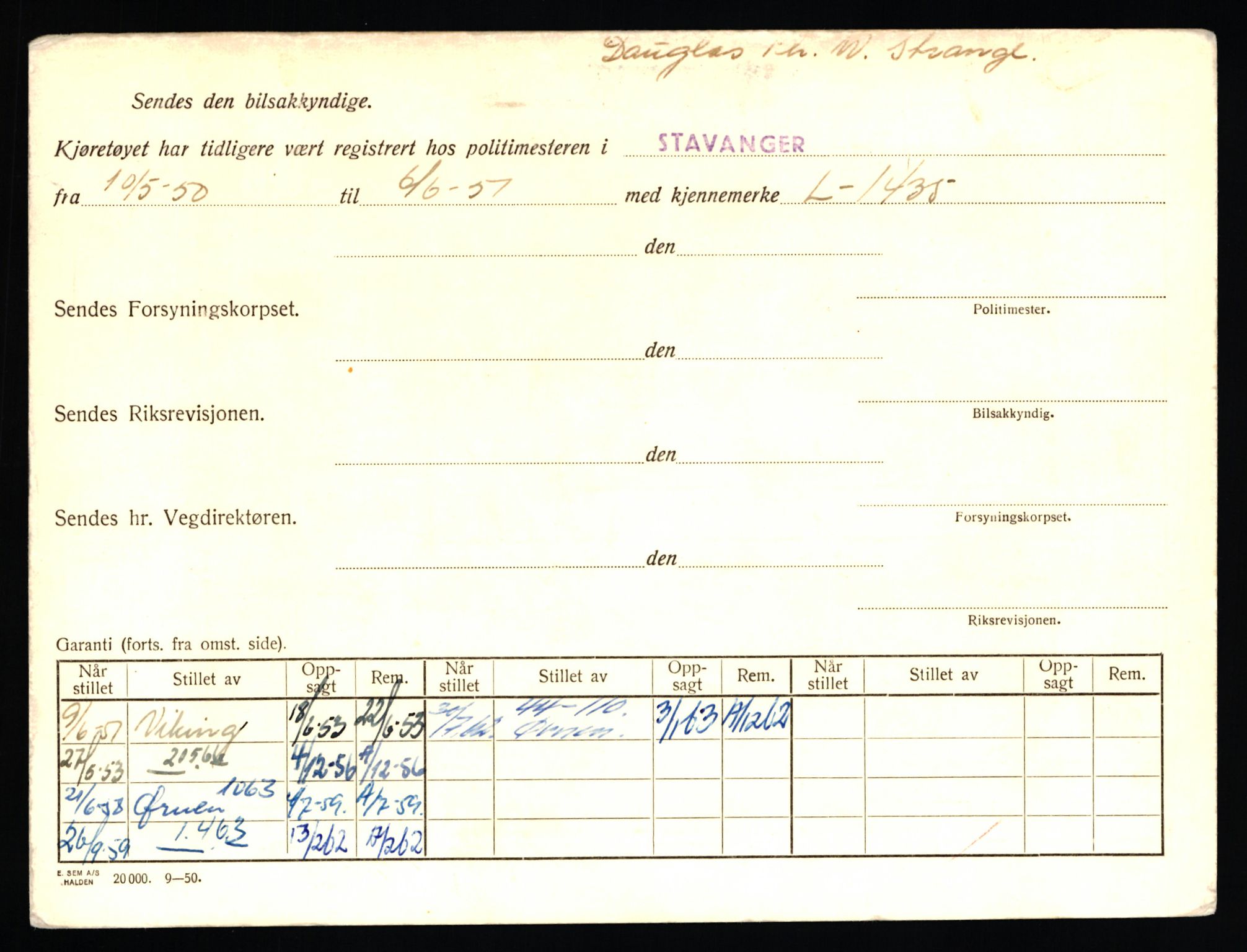 Stavanger trafikkstasjon, AV/SAST-A-101942/0/F/L0046: L-27800 - L-28399, 1930-1971, s. 699