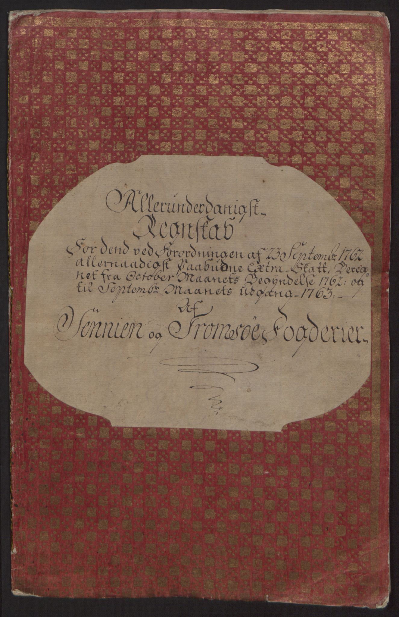 Rentekammeret inntil 1814, Reviderte regnskaper, Fogderegnskap, AV/RA-EA-4092/R68/L4845: Ekstraskatten Senja og Troms, 1762-1765, s. 5