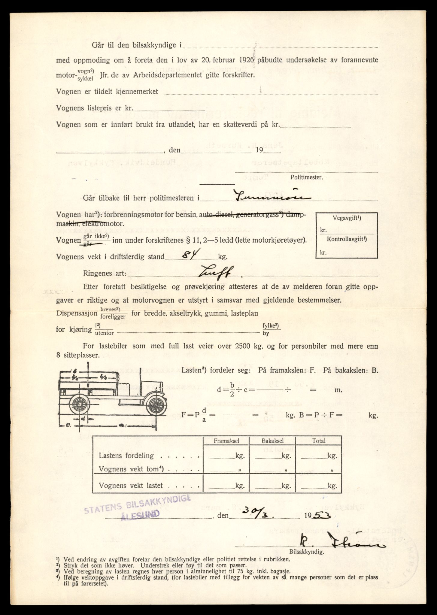 Møre og Romsdal vegkontor - Ålesund trafikkstasjon, AV/SAT-A-4099/F/Fe/L0031: Registreringskort for kjøretøy T 11800 - T 11996, 1927-1998, s. 2064