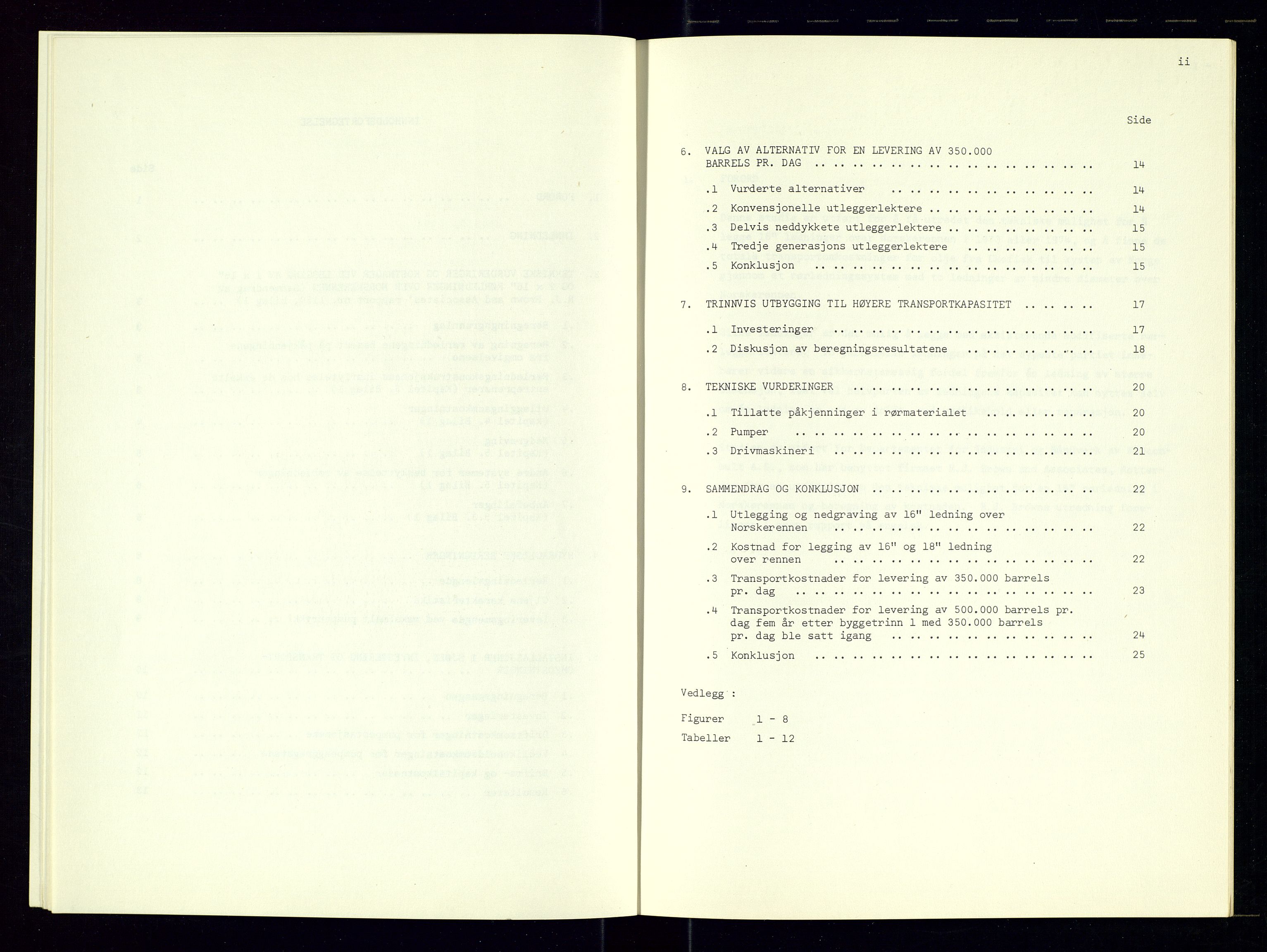 Industridepartementet, Oljekontoret, AV/SAST-A-101348/Dc/L0012: 742 Ekofisk prosjekt, prosjektstudier, div. protokoller ang oljeledning, 1971-1972