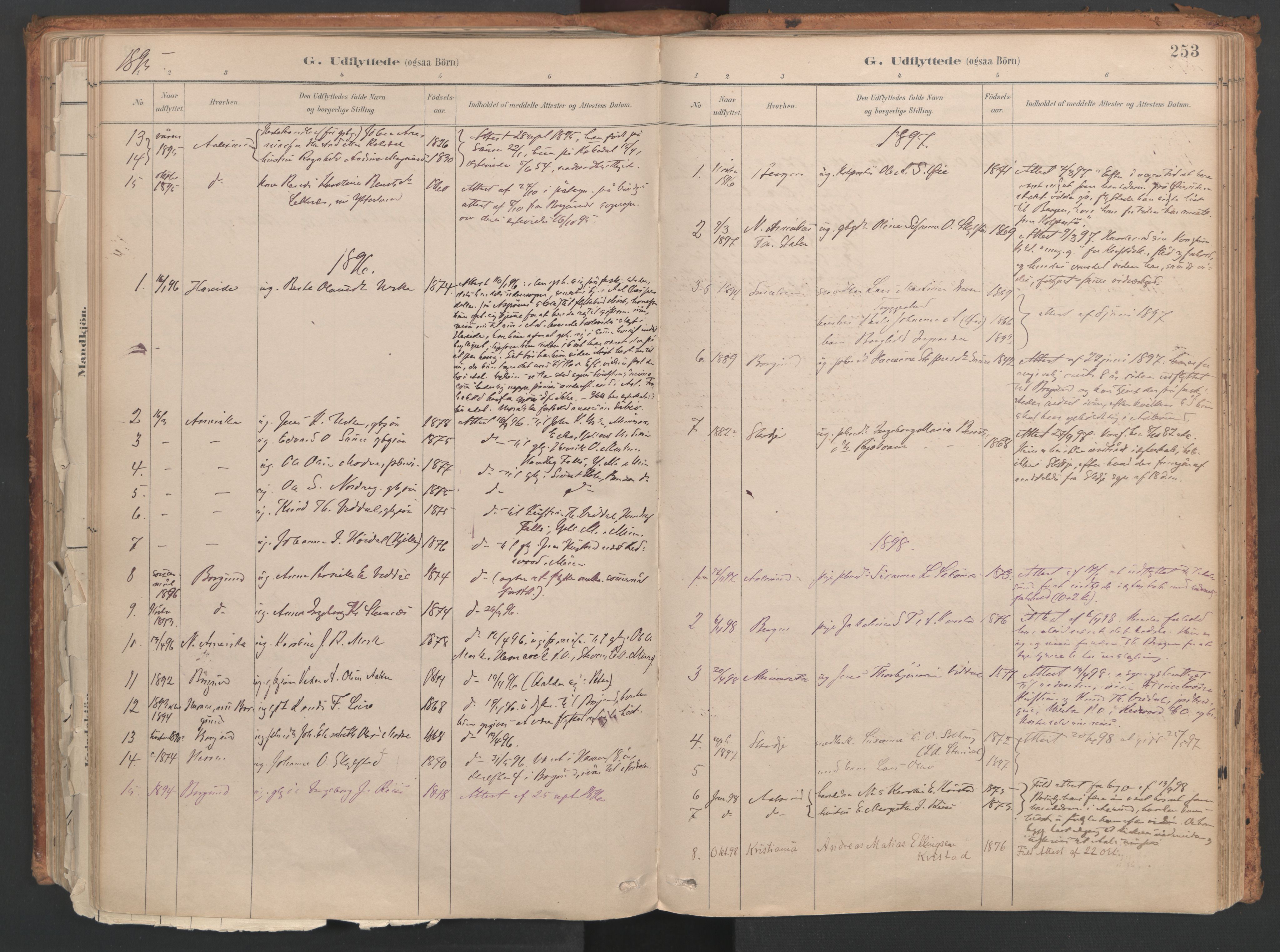 Ministerialprotokoller, klokkerbøker og fødselsregistre - Møre og Romsdal, AV/SAT-A-1454/515/L0211: Ministerialbok nr. 515A07, 1886-1910, s. 253