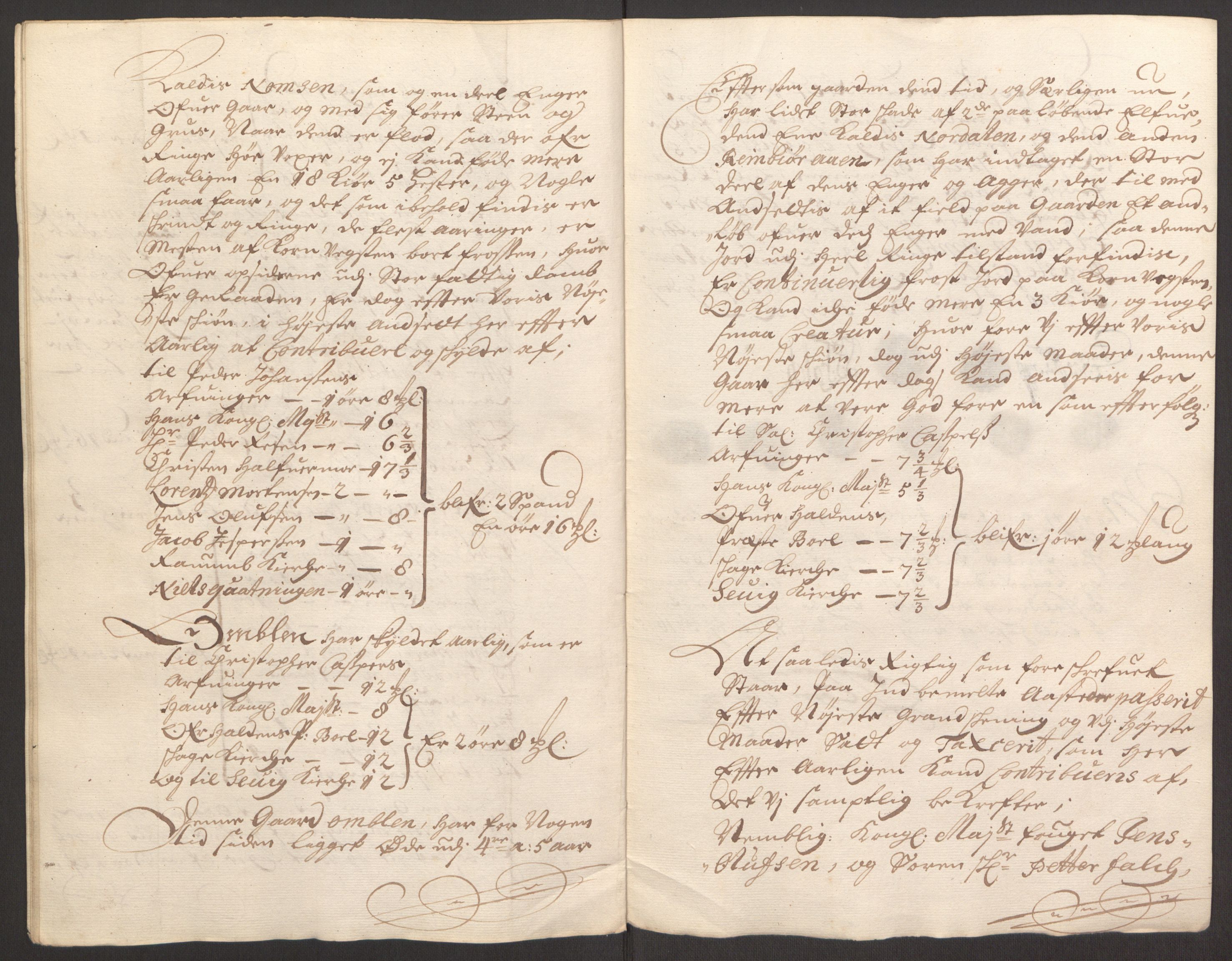 Rentekammeret inntil 1814, Reviderte regnskaper, Fogderegnskap, RA/EA-4092/R64/L4424: Fogderegnskap Namdal, 1692-1695, s. 438