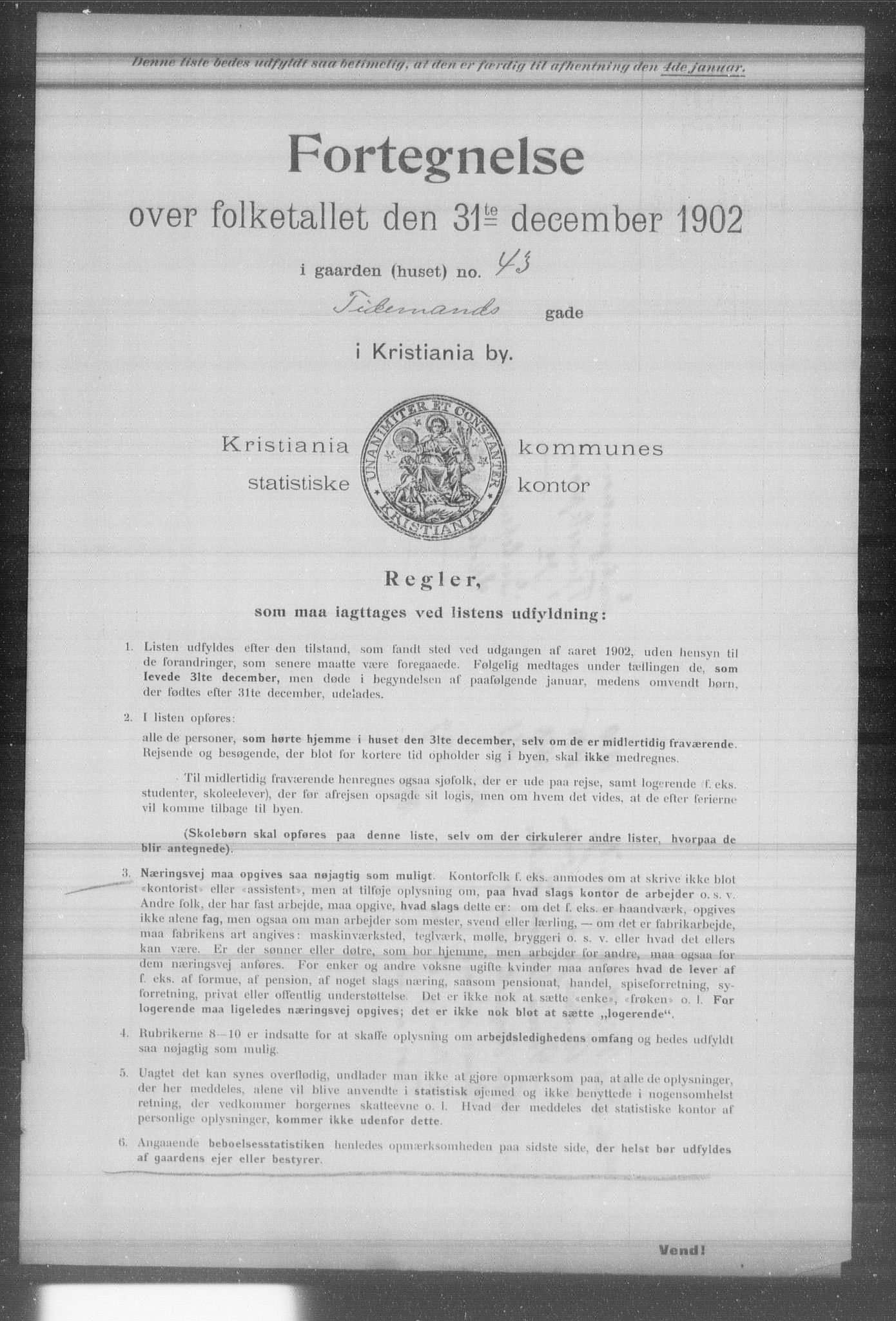 OBA, Kommunal folketelling 31.12.1902 for Kristiania kjøpstad, 1902, s. 20726