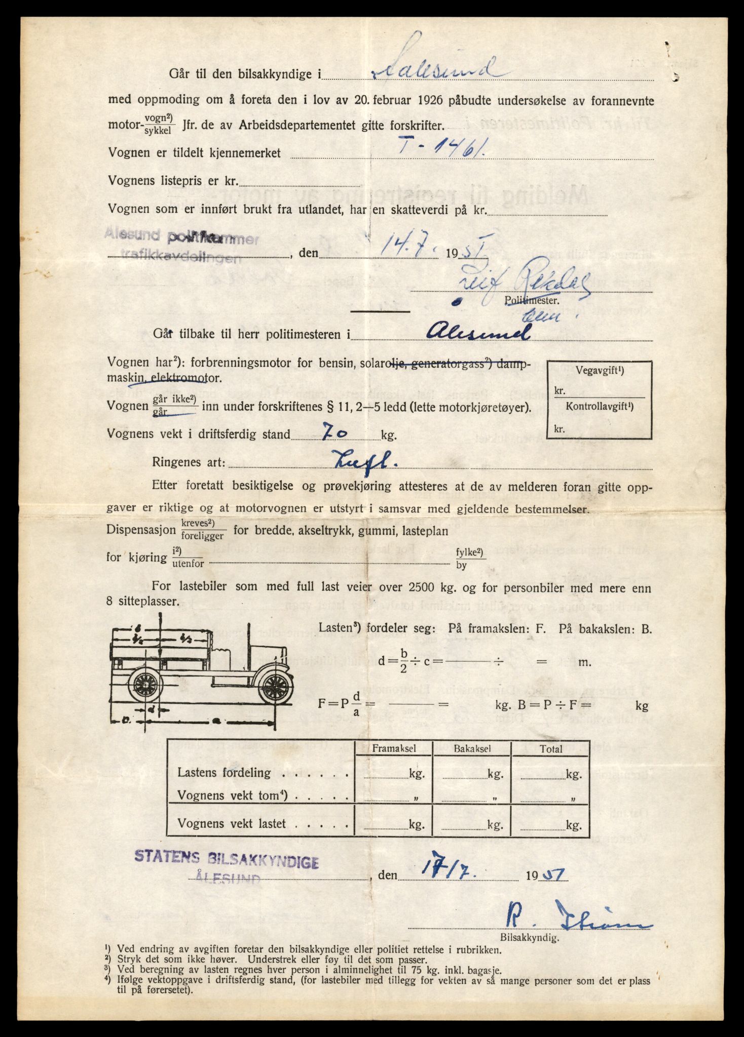 Møre og Romsdal vegkontor - Ålesund trafikkstasjon, AV/SAT-A-4099/F/Fe/L0031: Registreringskort for kjøretøy T 11800 - T 11996, 1927-1998, s. 1664