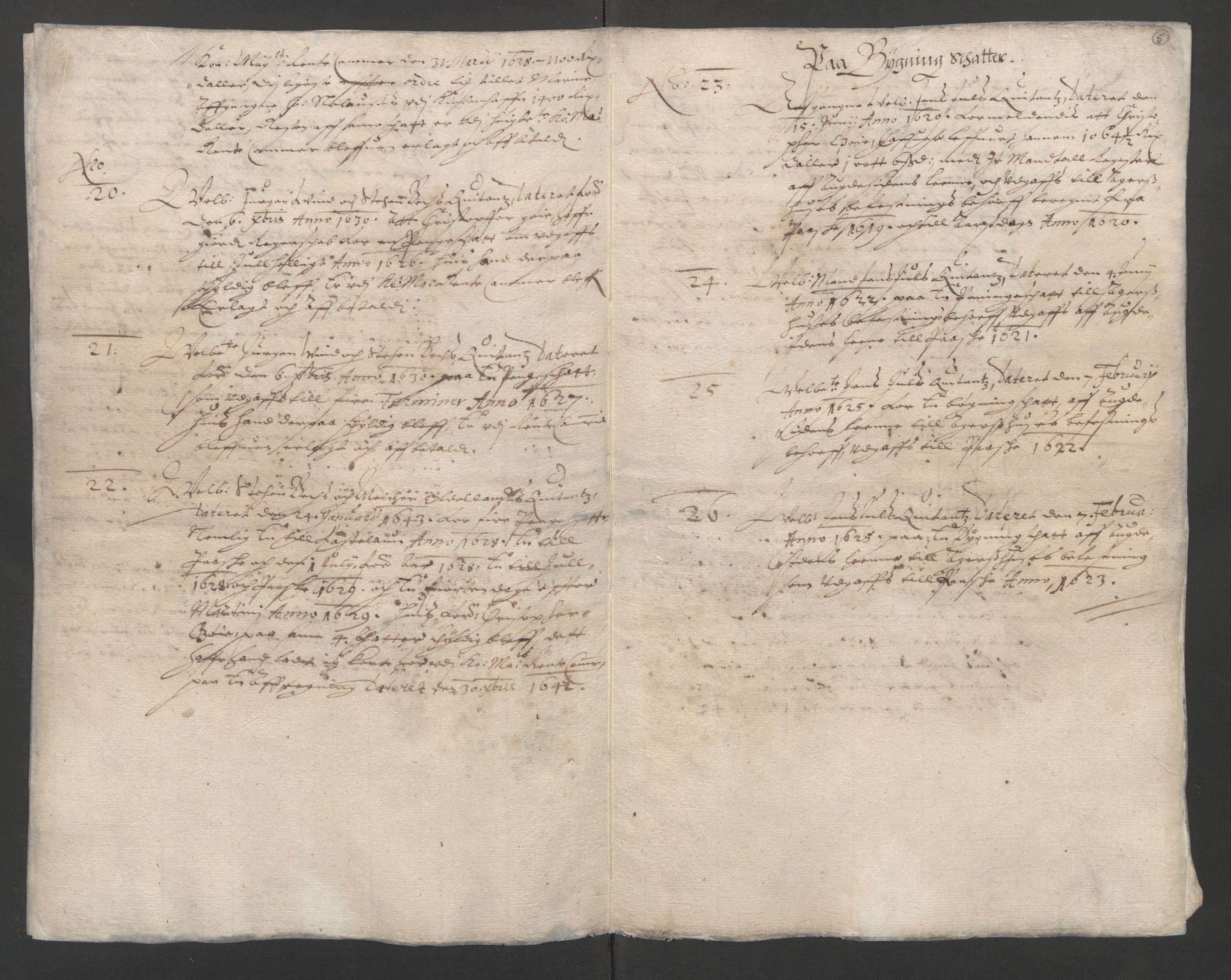 Rentekammeret inntil 1814, Reviderte regnskaper, Lensregnskaper, AV/RA-EA-5023/R/Rb/Rbq/L0019: Nedenes len. Mandals len. Råbyggelag., 1629-1630
