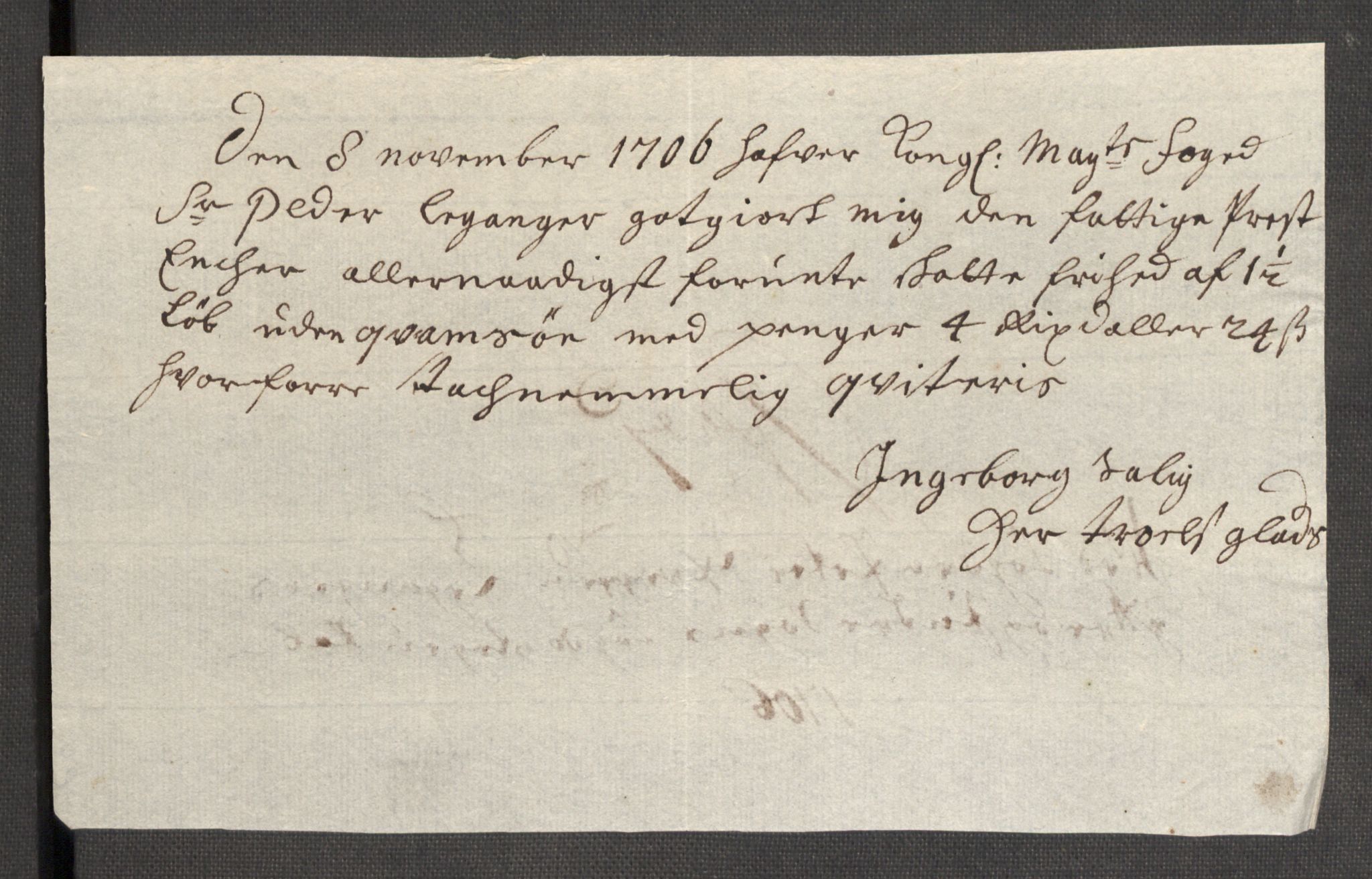 Rentekammeret inntil 1814, Reviderte regnskaper, Fogderegnskap, AV/RA-EA-4092/R52/L3314: Fogderegnskap Sogn, 1705-1707, s. 375