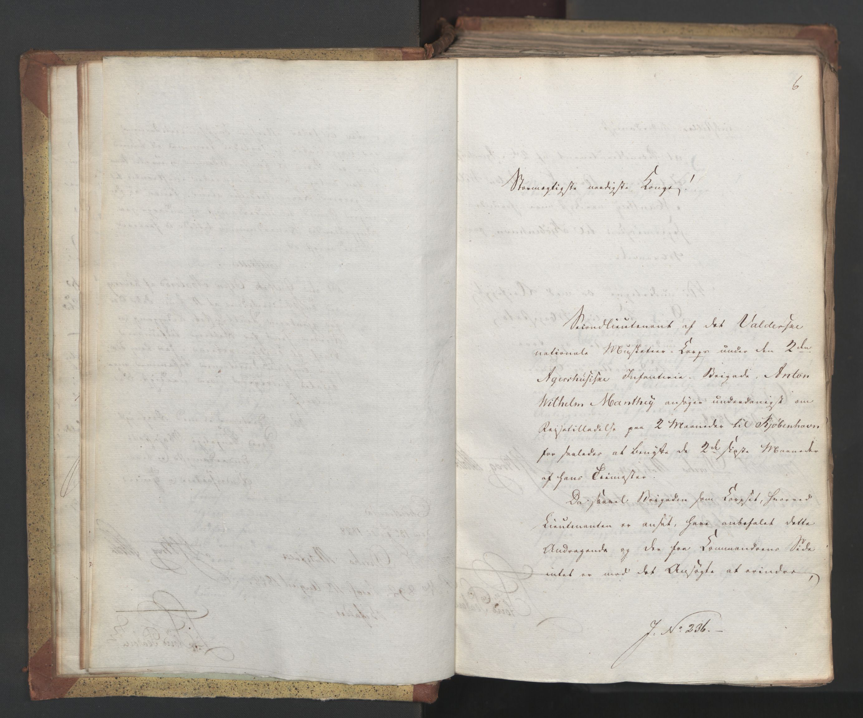 Statsrådsavdelingen i Stockholm, AV/RA-S-1003/D/Da/L0055: Regjeringsinnstillinger nr. 231-435, 1828, s. 12