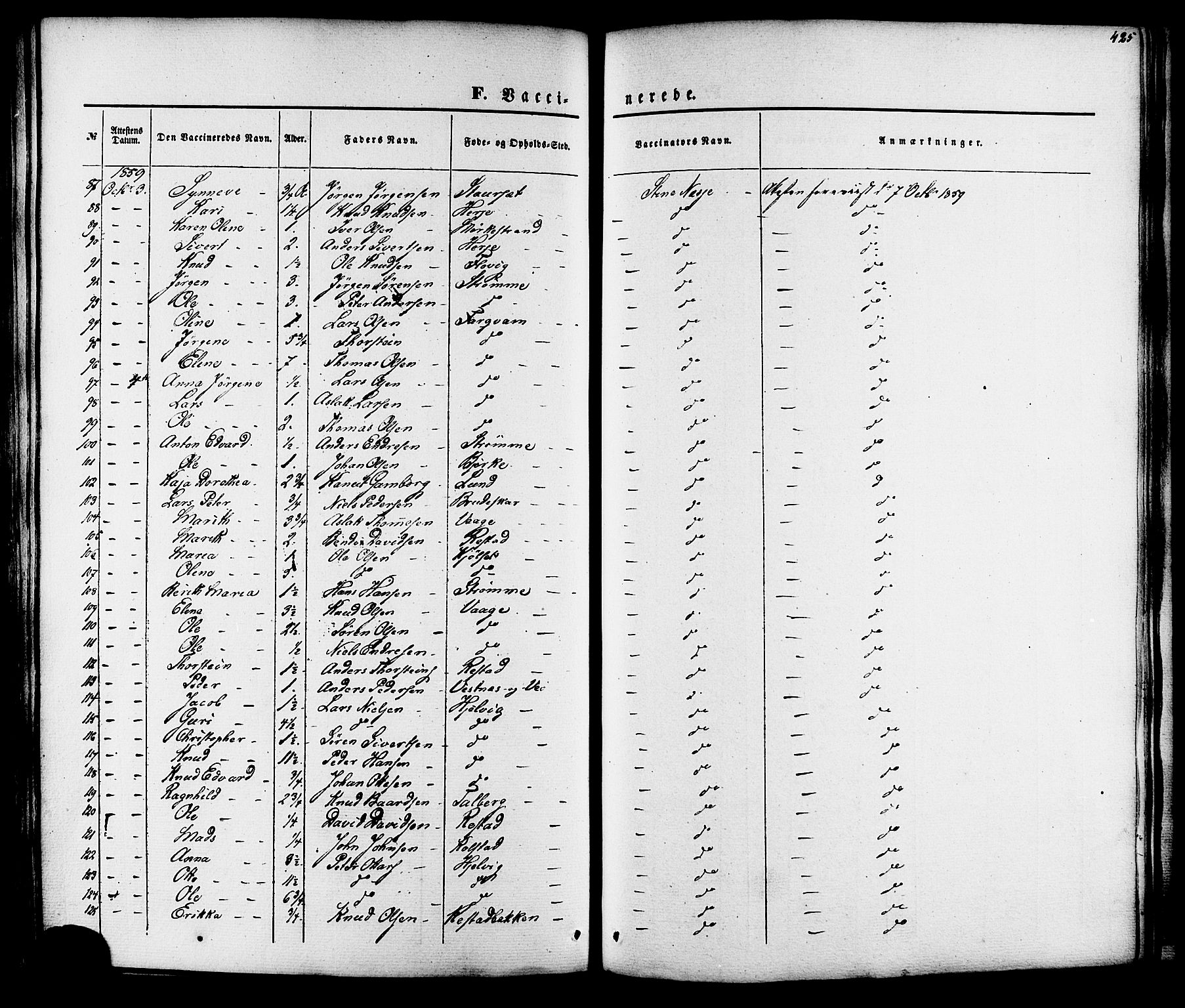 Ministerialprotokoller, klokkerbøker og fødselsregistre - Møre og Romsdal, SAT/A-1454/547/L0603: Ministerialbok nr. 547A05, 1846-1877, s. 425