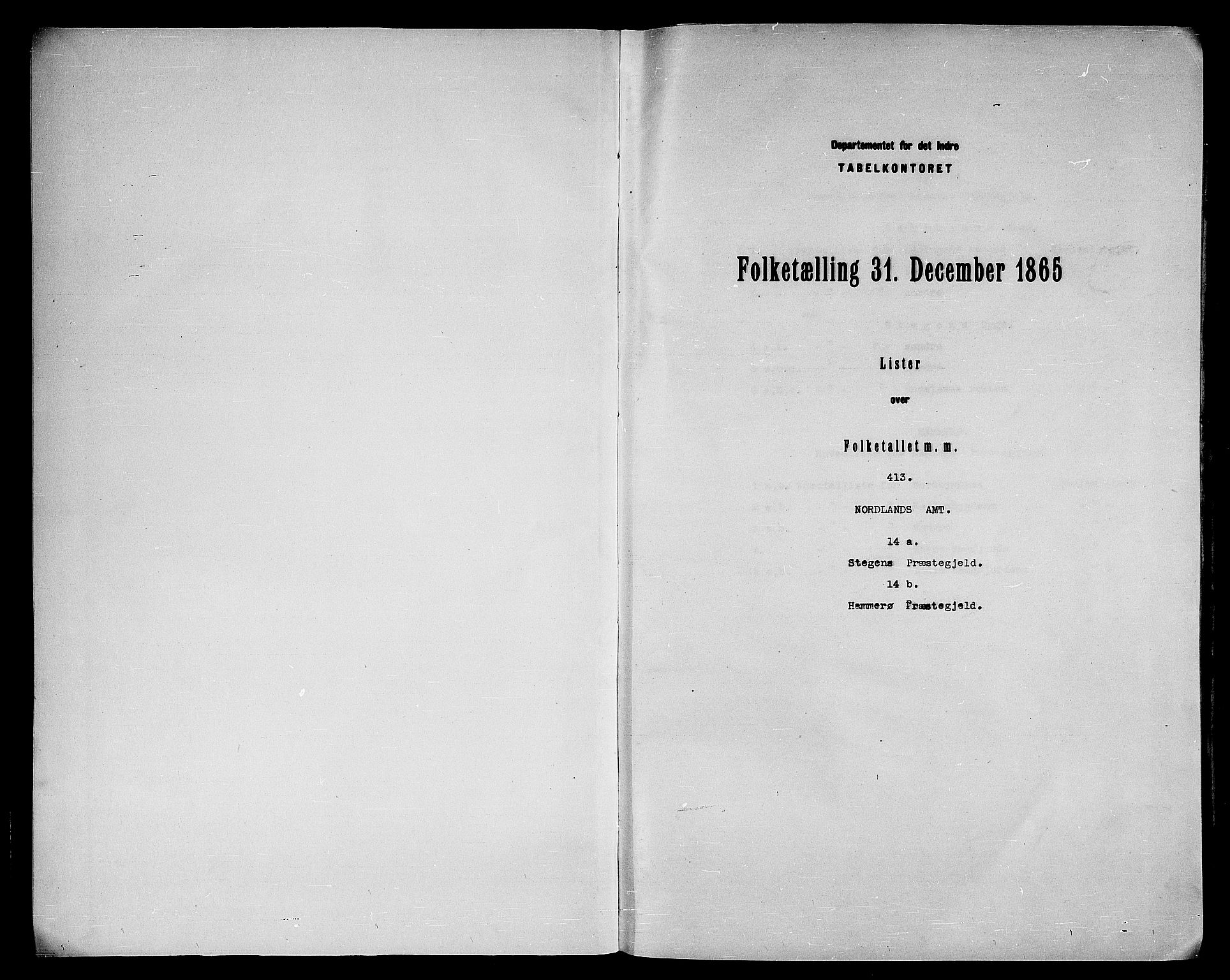 RA, Folketelling 1865 for 1848P Steigen prestegjeld, 1865, s. 3