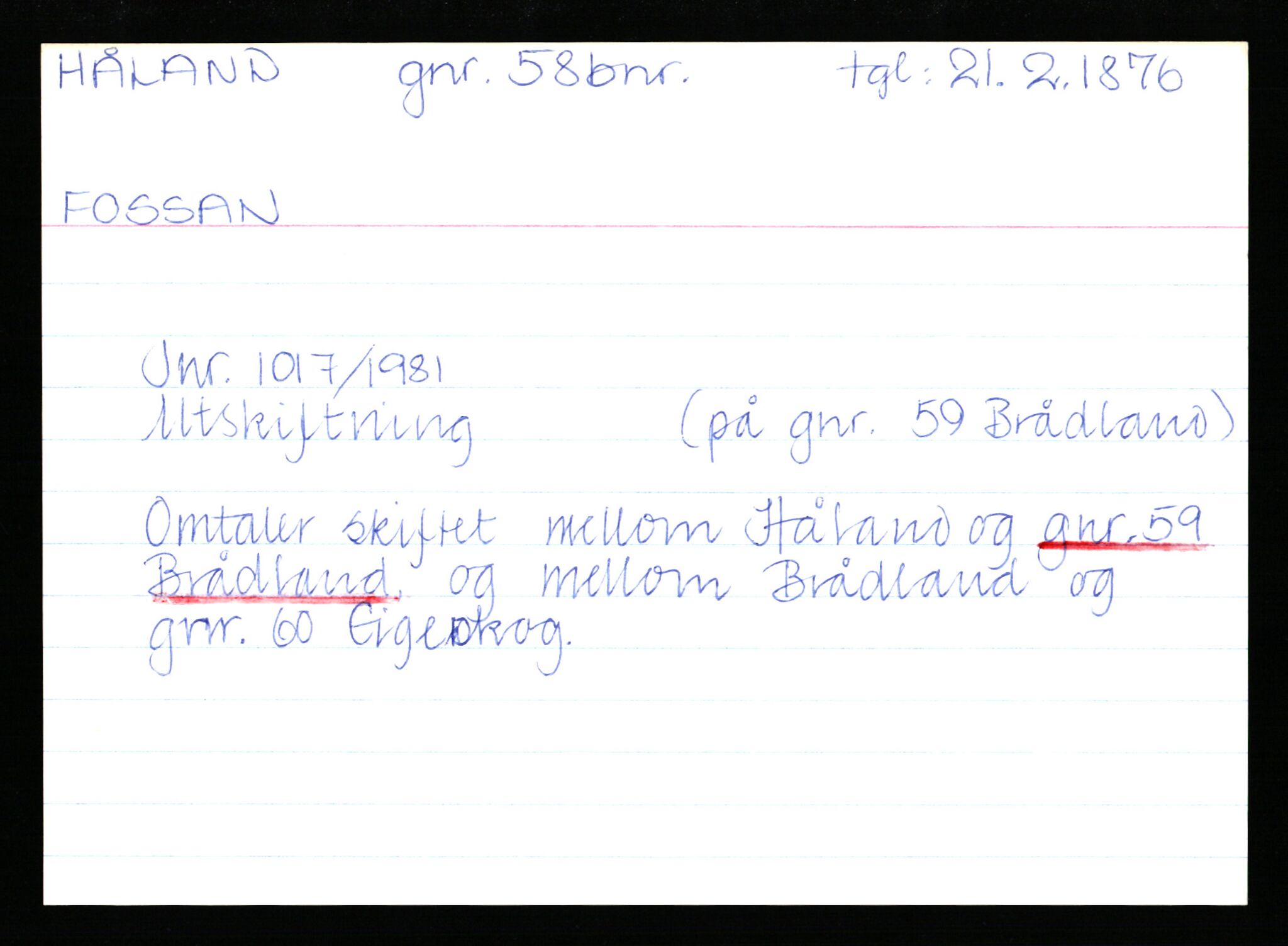 Statsarkivet i Stavanger, AV/SAST-A-101971/03/Y/Yk/L0020: Registerkort sortert etter gårdsnavn: Høle - Idsal, 1750-1930, s. 212