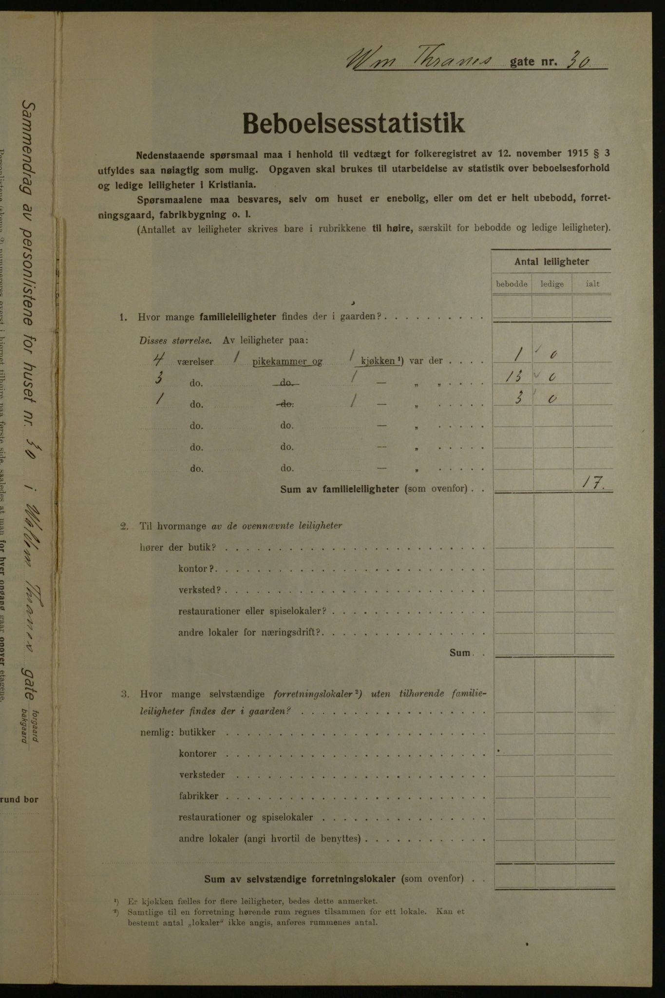 OBA, Kommunal folketelling 1.12.1923 for Kristiania, 1923, s. 139937