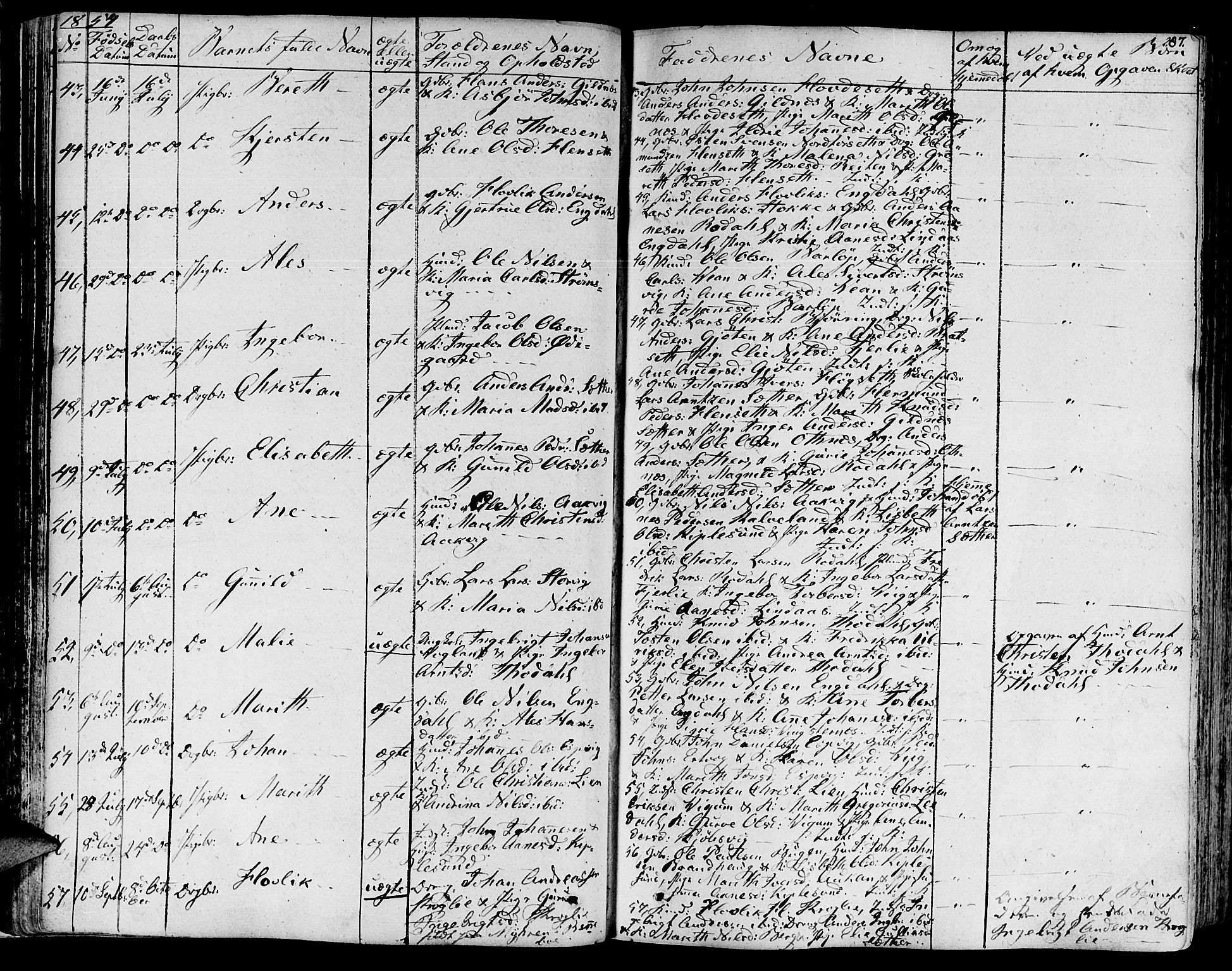 Ministerialprotokoller, klokkerbøker og fødselsregistre - Møre og Romsdal, AV/SAT-A-1454/578/L0904: Ministerialbok nr. 578A03, 1836-1858, s. 87
