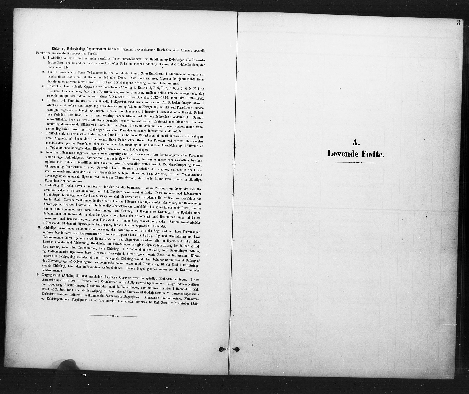 Hvaler prestekontor Kirkebøker, AV/SAO-A-2001/G/Ga/L0001: Klokkerbok nr. I 1, 1901-1930, s. 3