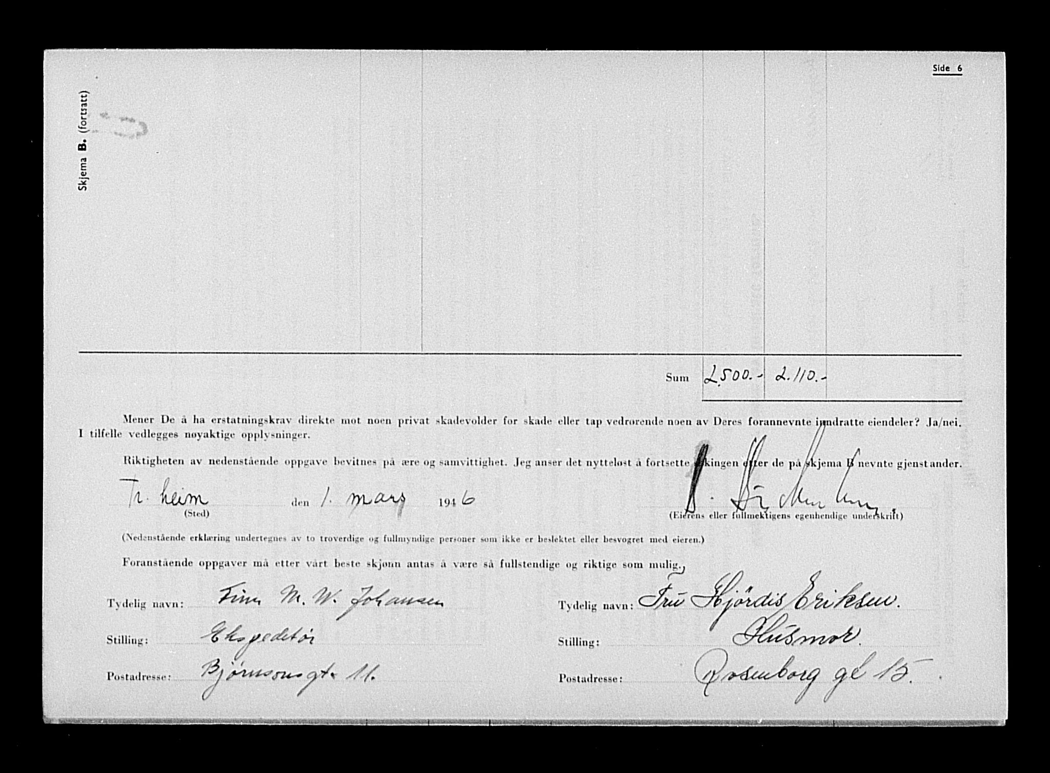 Justisdepartementet, Tilbakeføringskontoret for inndratte formuer, RA/S-1564/H/Hc/Hca/L0893: --, 1945-1947, s. 416