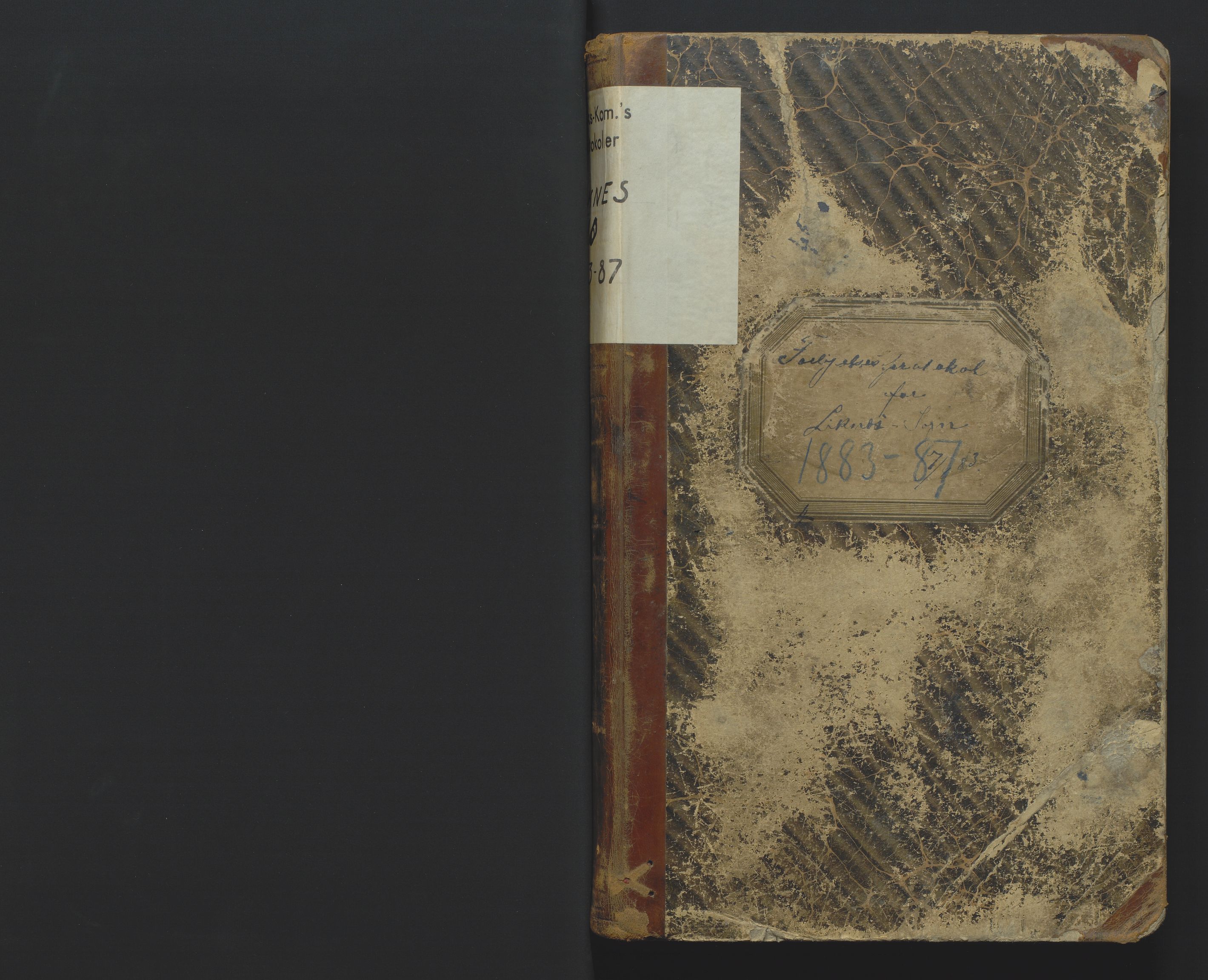 Liknes/Kvinesdal forliksråd, AV/SAK-1211-0042/F/Fa/L0011: Forliksprotokoll nr 10, 1883-1887