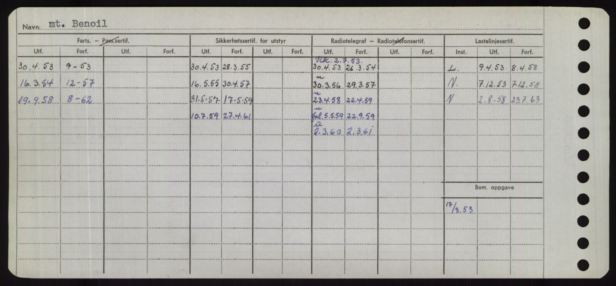 Sjøfartsdirektoratet med forløpere, Skipsmålingen, RA/S-1627/H/Hd/L0003: Fartøy, B-Bev, s. 630