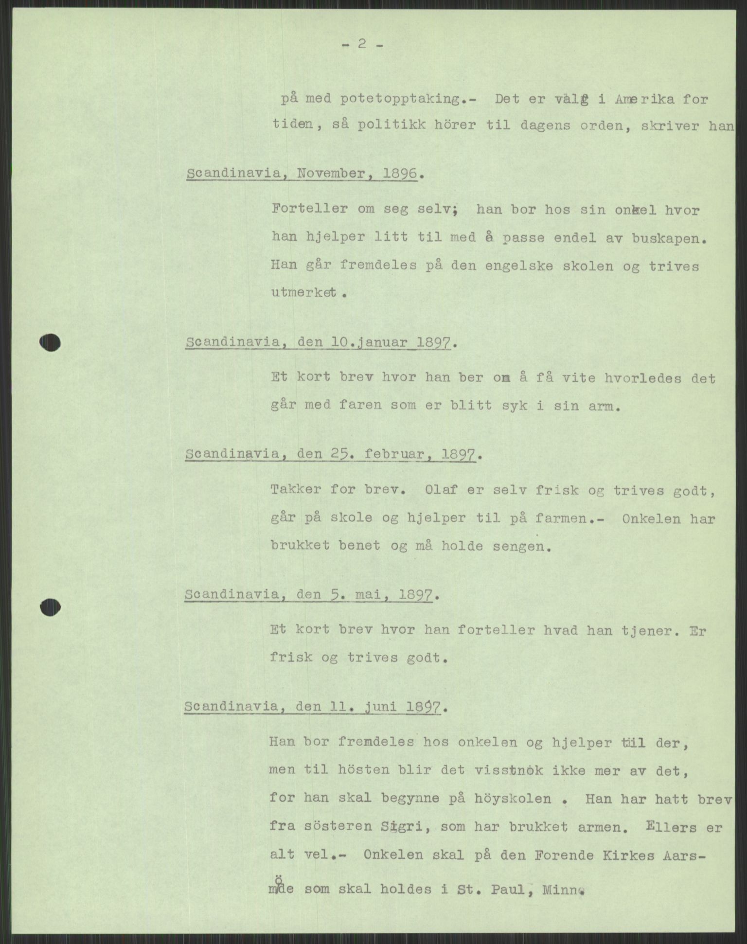 Samlinger til kildeutgivelse, Amerikabrevene, RA/EA-4057/F/L0037: Arne Odd Johnsens amerikabrevsamling I, 1855-1900, s. 1077
