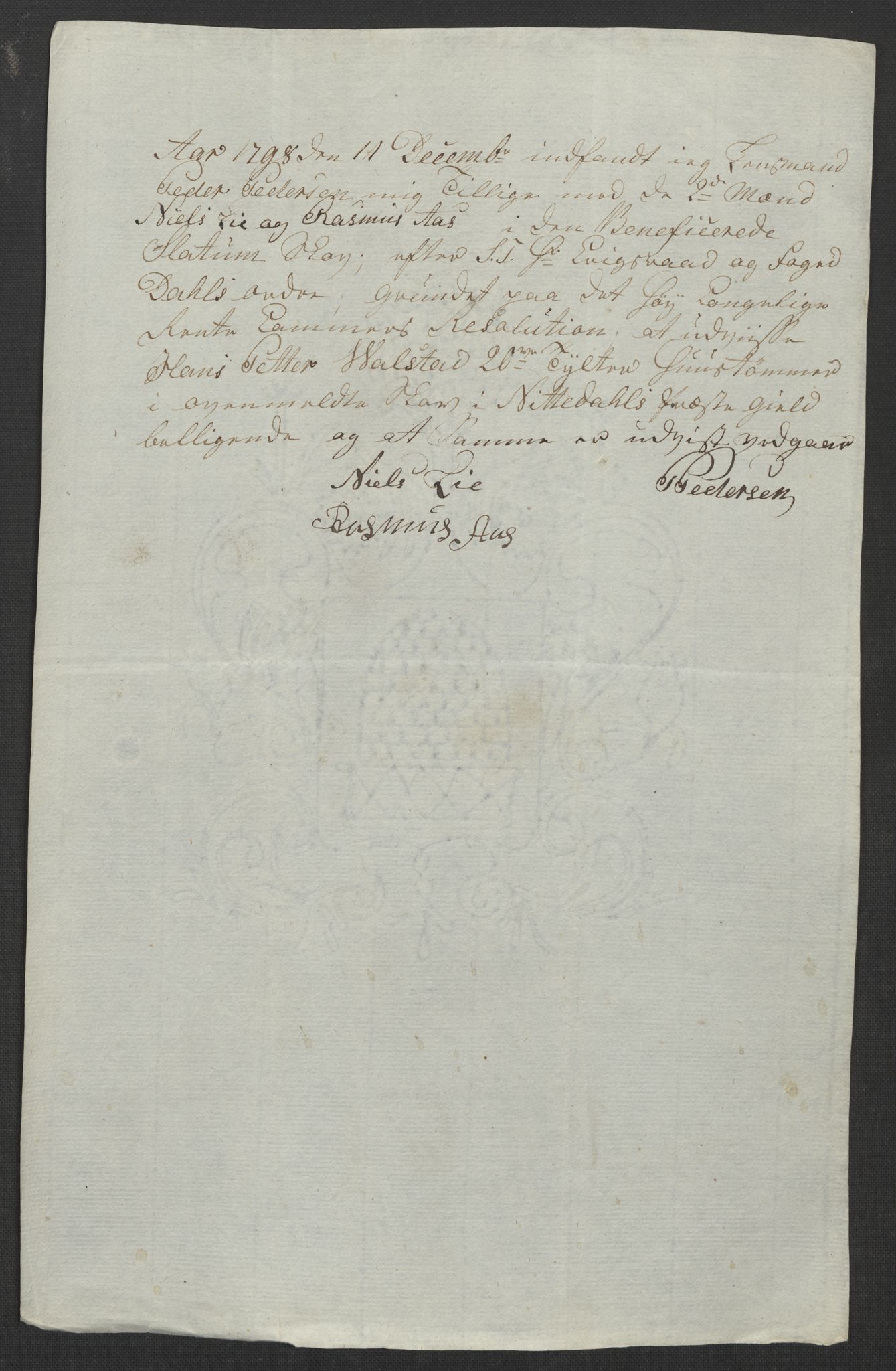 Rentekammeret inntil 1814, Reviderte regnskaper, Fogderegnskap, AV/RA-EA-4092/R11/L0674: Fogderegnskap Nedre Romerike, 1798, s. 197