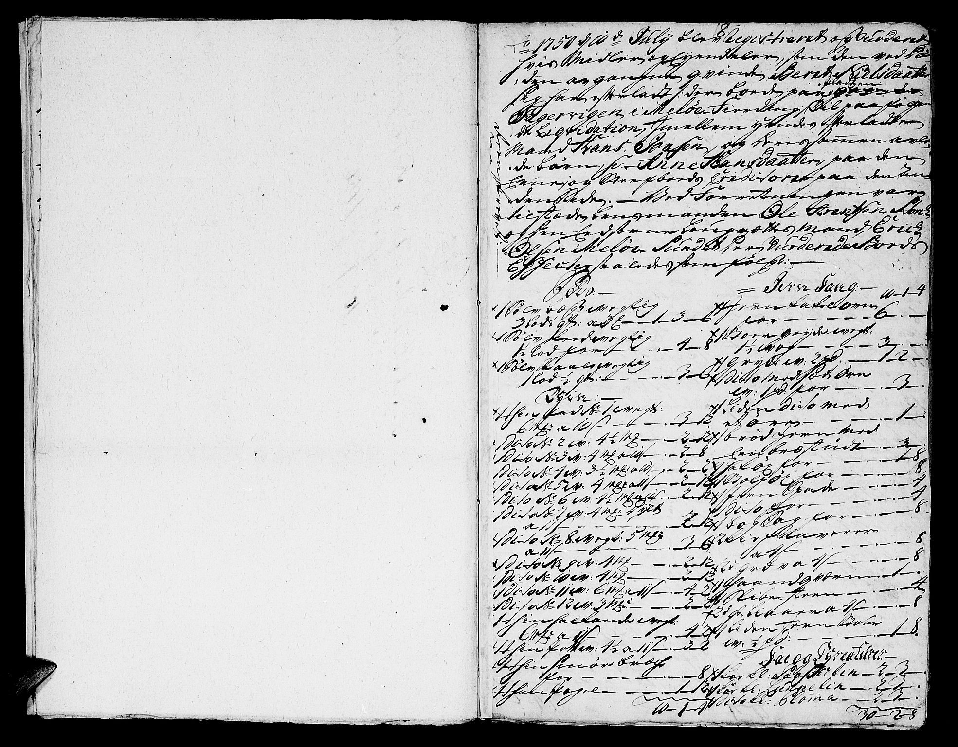 Helgeland sorenskriveri, AV/SAT-A-0004/3/3A/L0018: Konseptprotokoll 3, 1750, s. 8