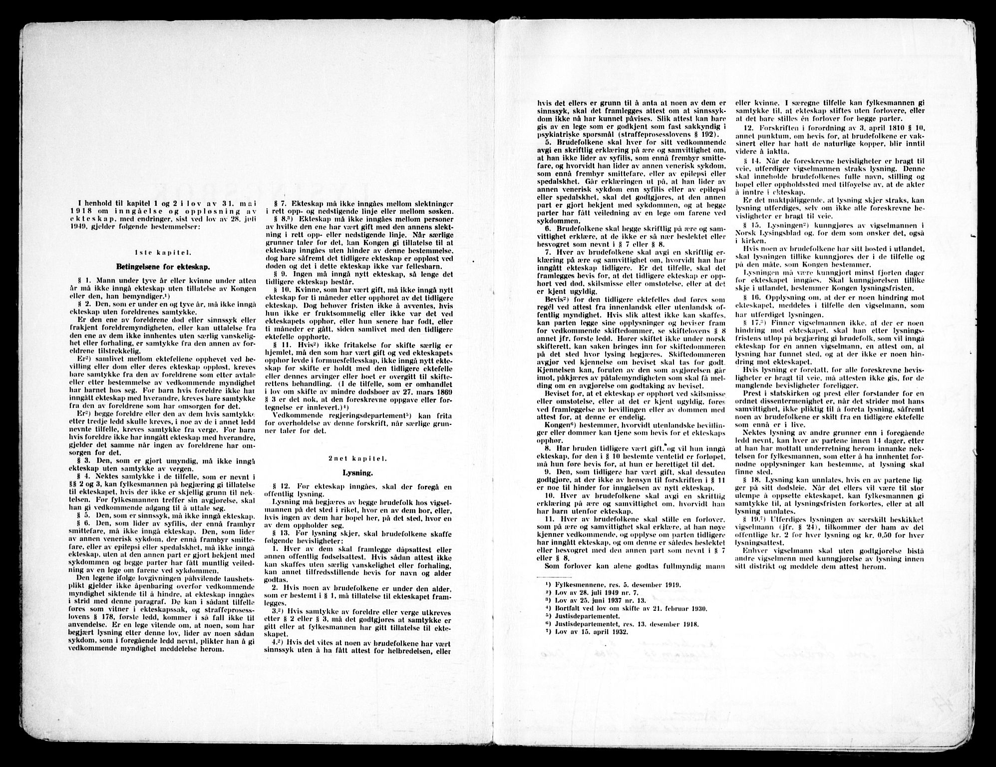 Kampen prestekontor Kirkebøker, AV/SAO-A-10853/H/Ha/L0009: Lysningsprotokoll nr. 9, 1956-1969