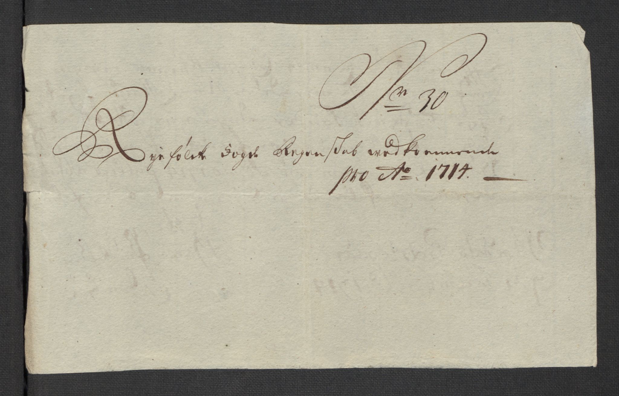 Rentekammeret inntil 1814, Reviderte regnskaper, Fogderegnskap, AV/RA-EA-4092/R47/L2867: Fogderegnskap Ryfylke, 1714, s. 192