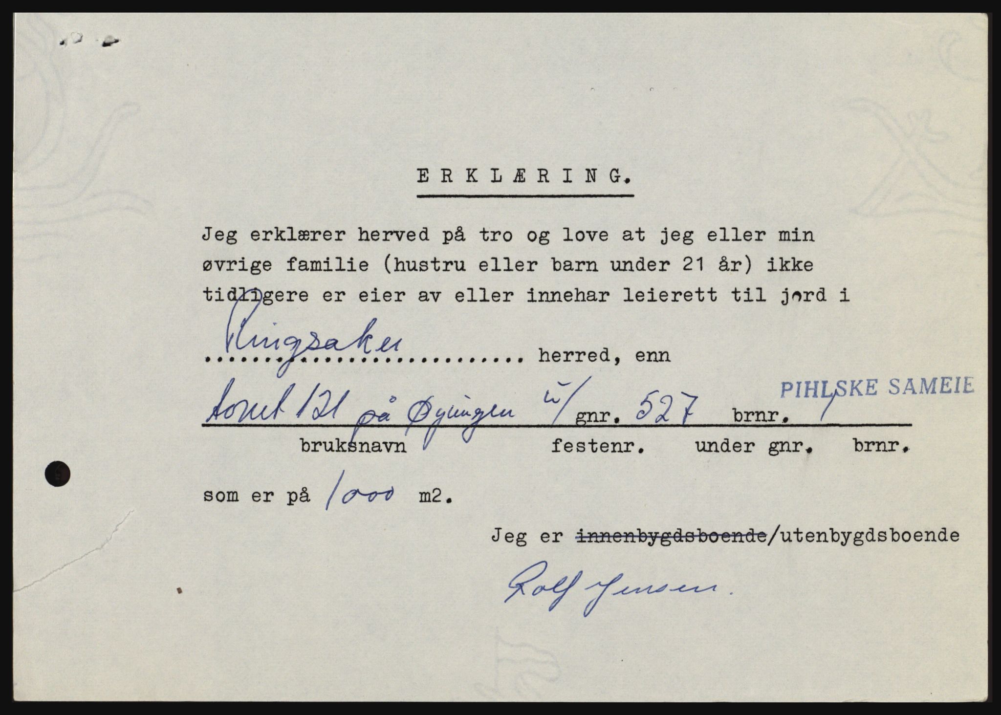 Nord-Hedmark sorenskriveri, SAH/TING-012/H/Hc/L0033: Pantebok nr. 33, 1970-1970, Dagboknr: 769/1970
