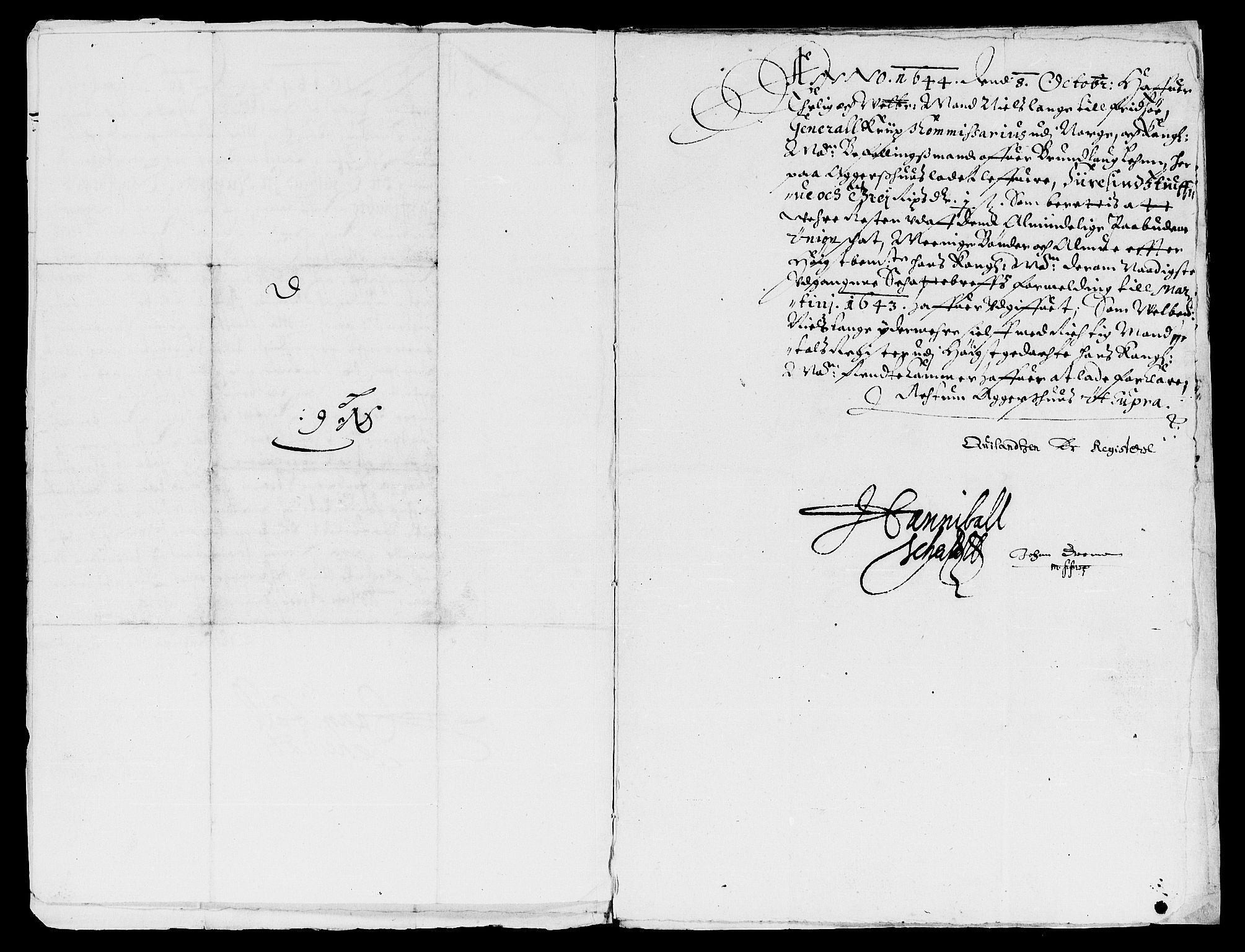 Rentekammeret inntil 1814, Reviderte regnskaper, Lensregnskaper, AV/RA-EA-5023/R/Rb/Rbl/L0010: Brunla len, 1643-1652