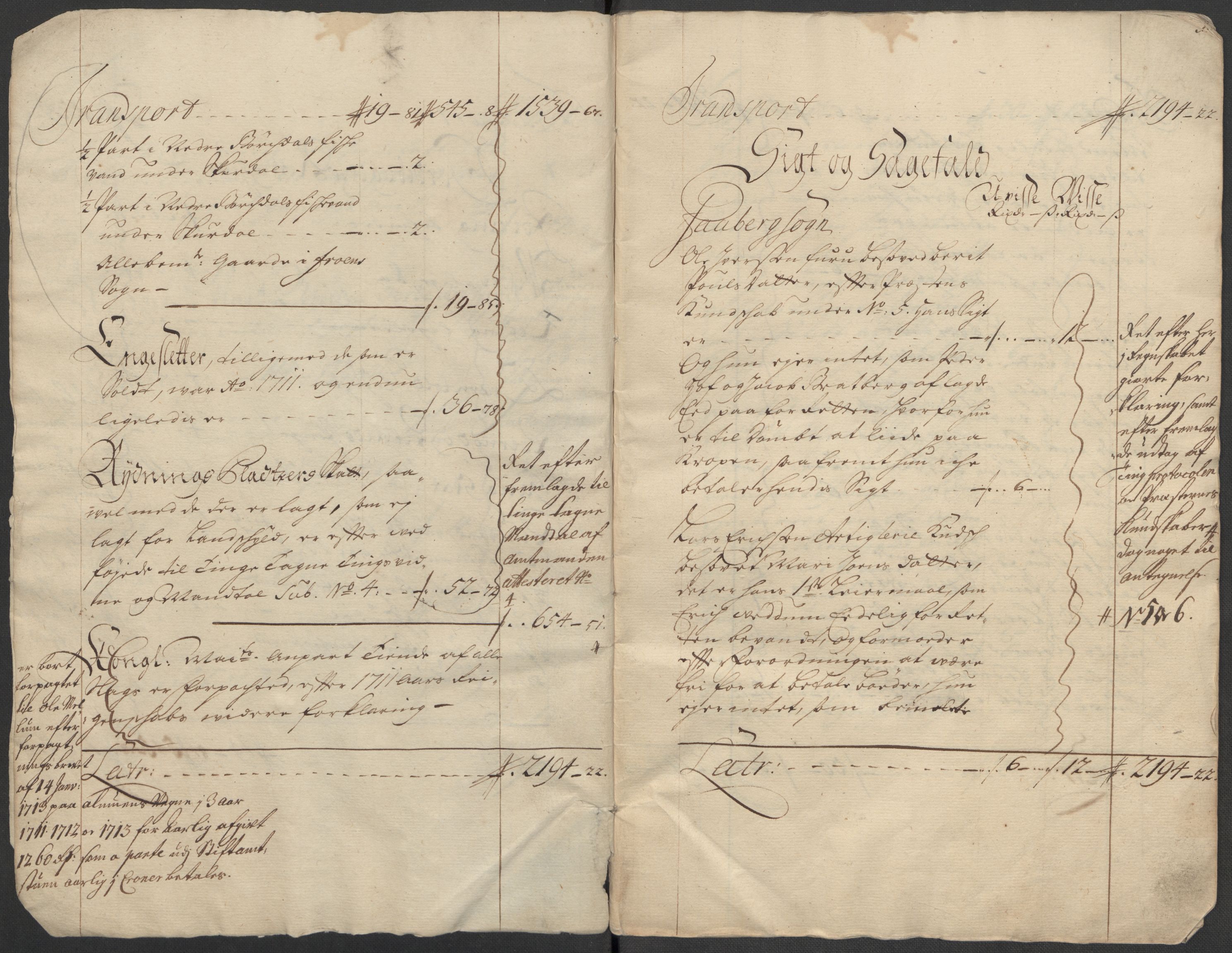 Rentekammeret inntil 1814, Reviderte regnskaper, Fogderegnskap, AV/RA-EA-4092/R17/L1181: Fogderegnskap Gudbrandsdal, 1712, s. 7