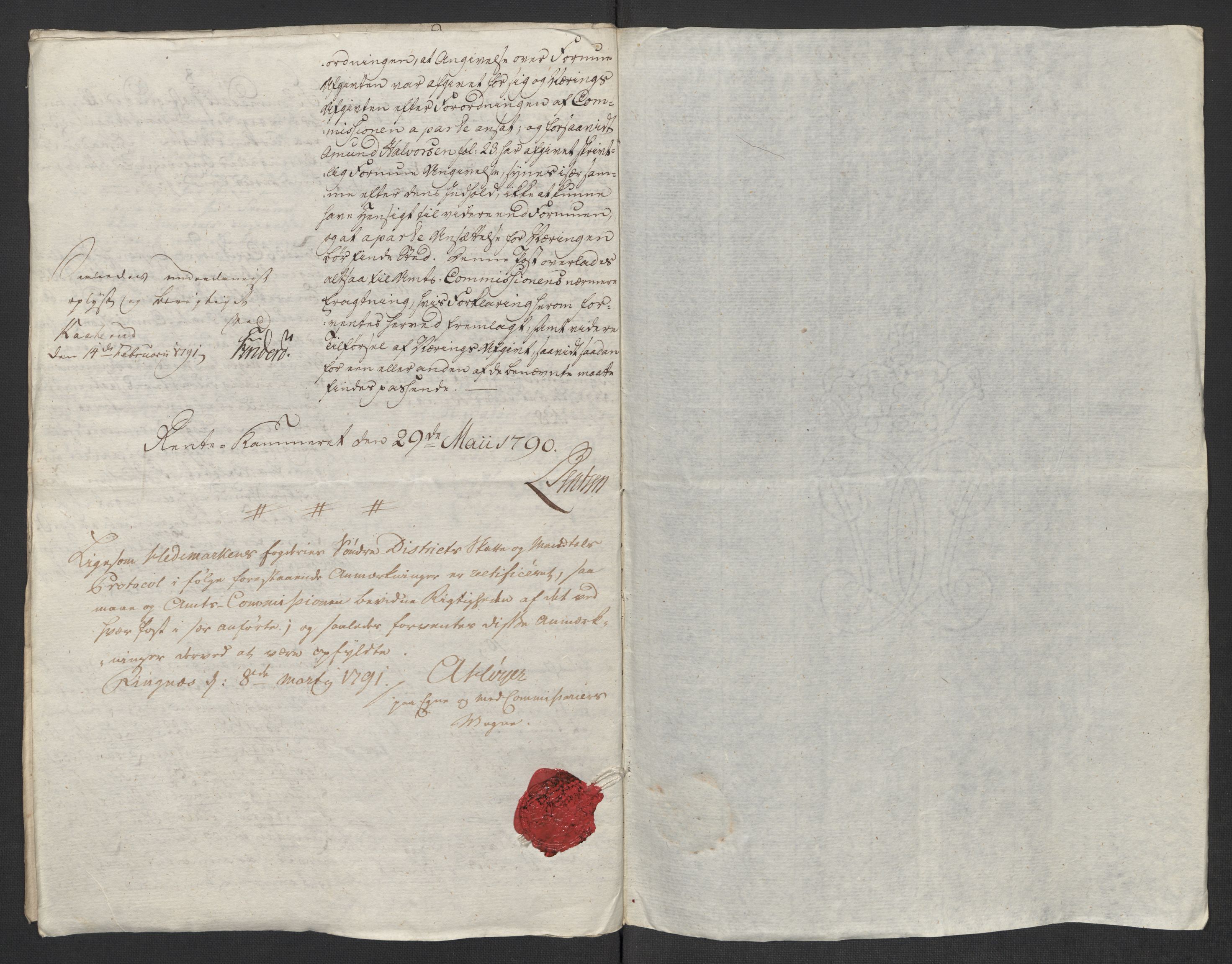 Rentekammeret inntil 1814, Reviderte regnskaper, Mindre regnskaper, AV/RA-EA-4068/Rf/Rfe/L0011: Gudbrandsdalen fogderi. Hedmark fogderi, 1789, s. 351