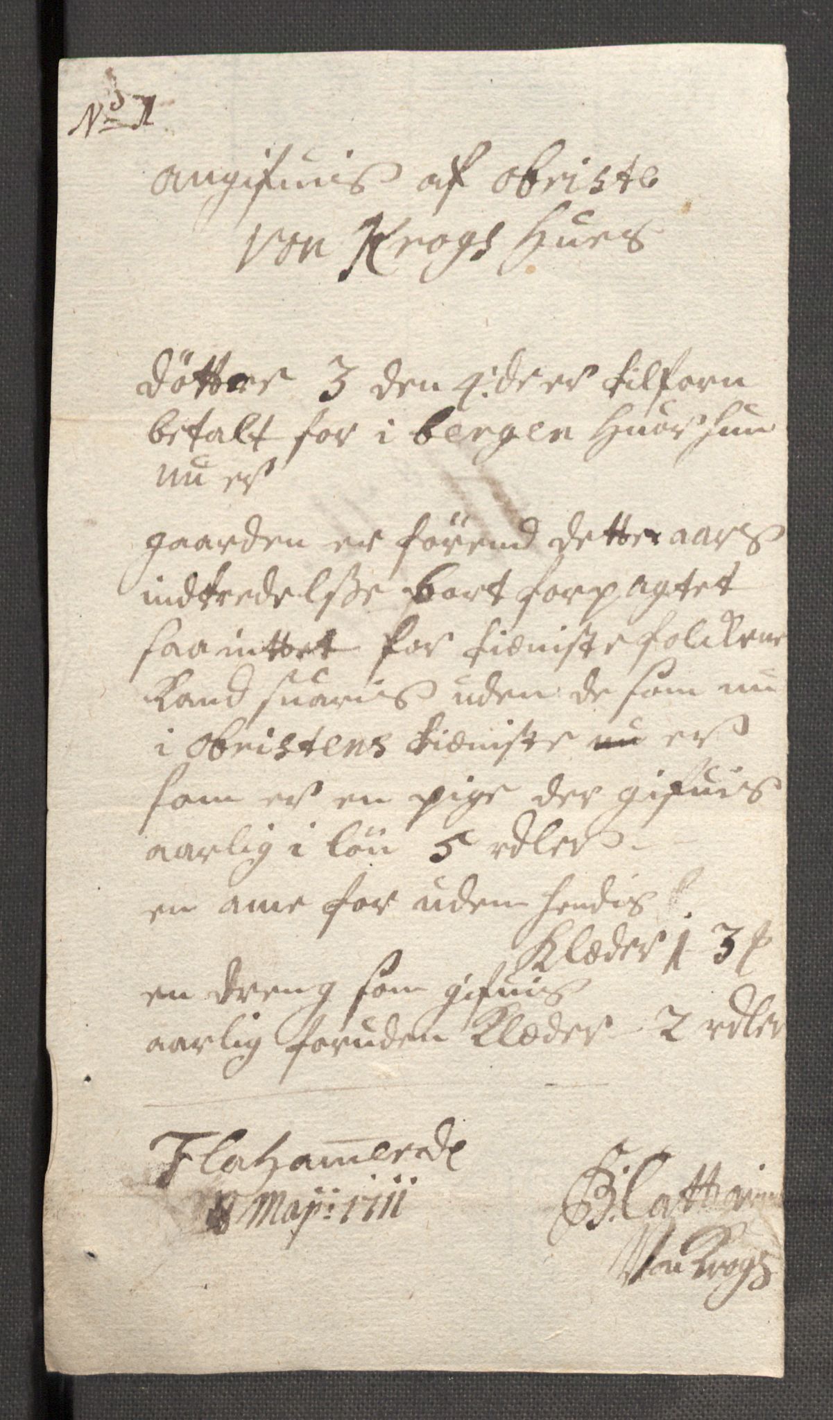 Rentekammeret inntil 1814, Reviderte regnskaper, Fogderegnskap, RA/EA-4092/R52/L3317: Fogderegnskap Sogn, 1711, s. 368
